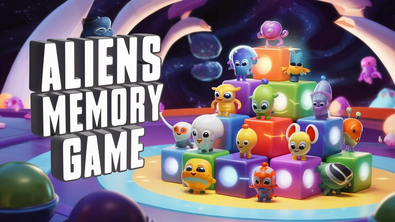 Aliens Memory Game