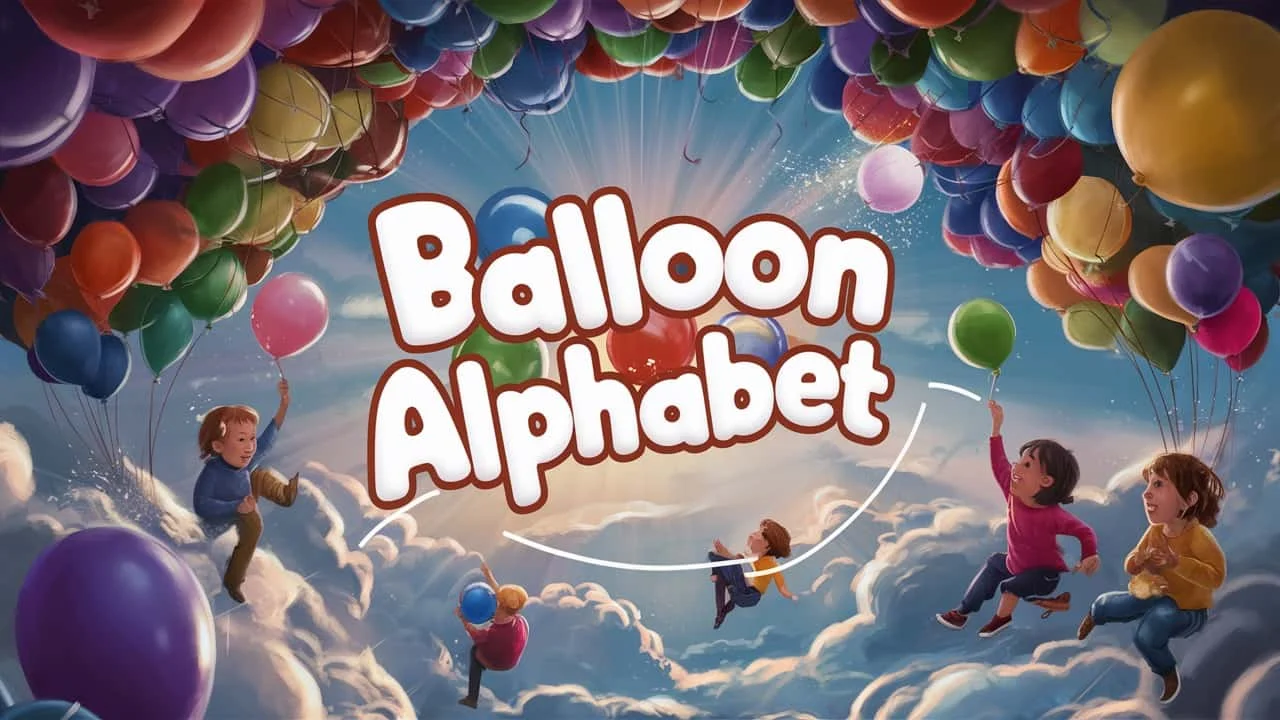 balloon alphabet