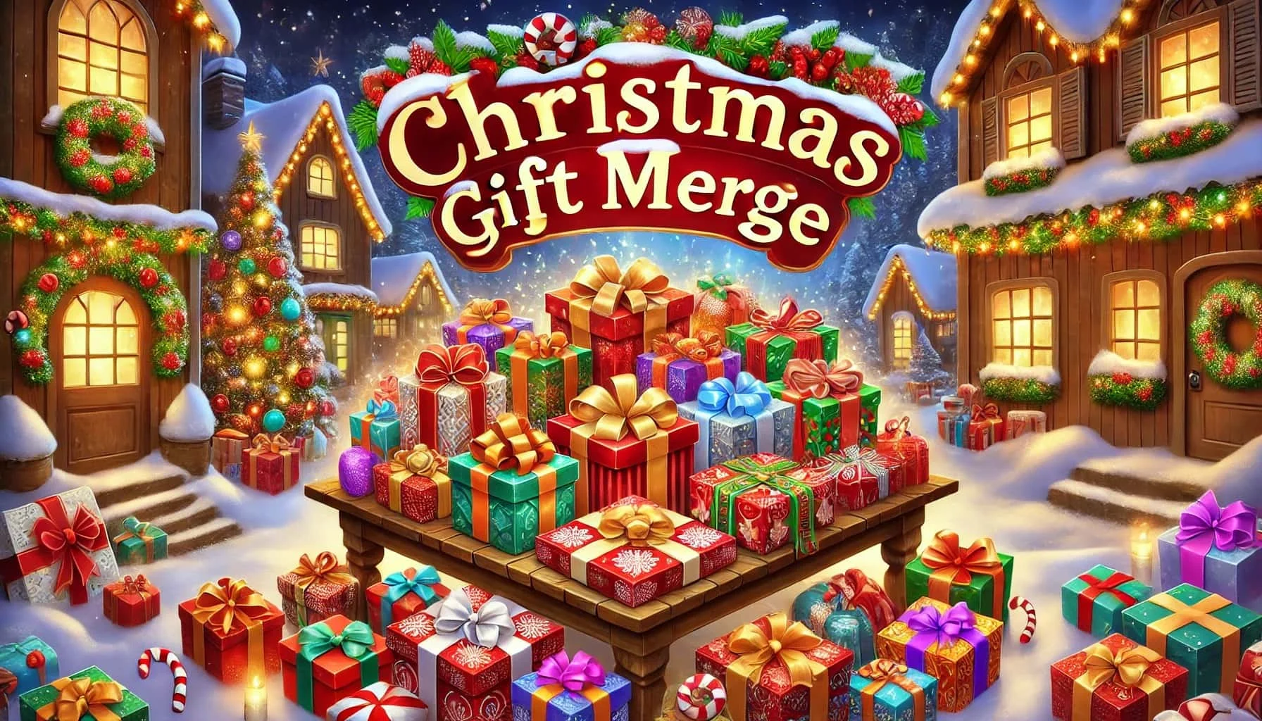 Christmas Gift Merge