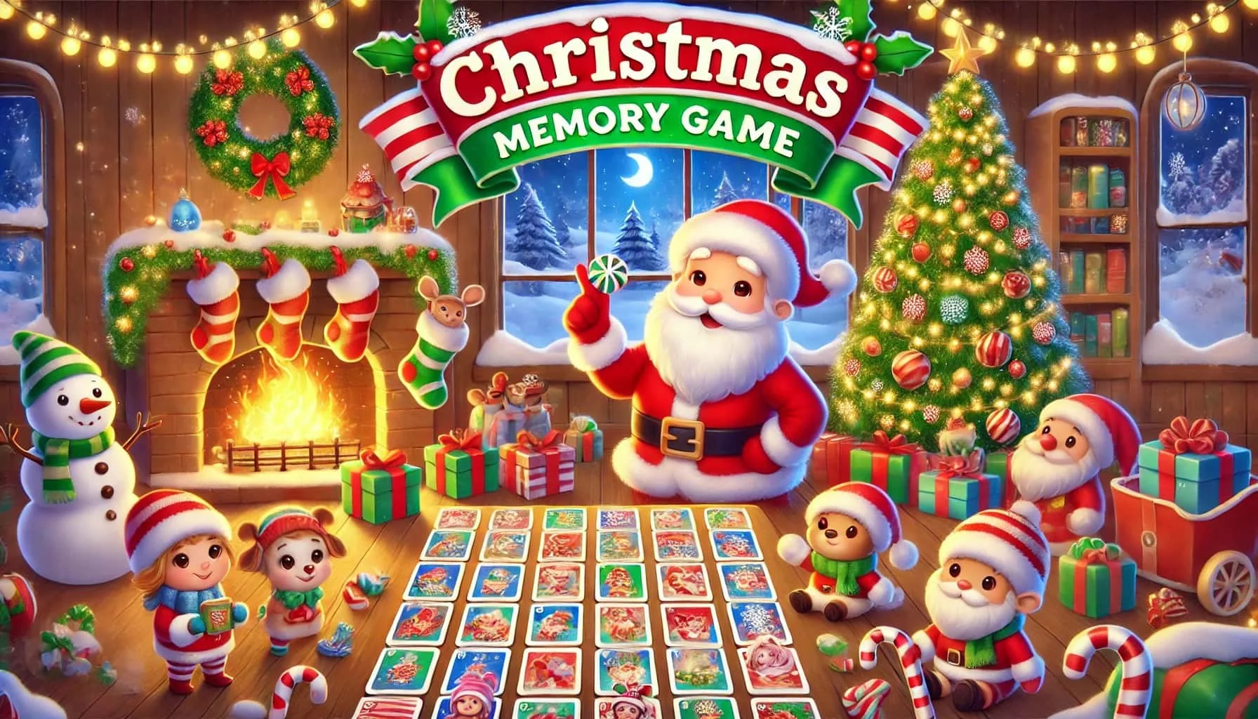 Christmas Memory Game