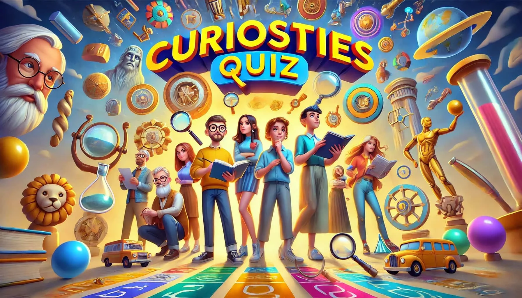 Curiosities Quiz game cover