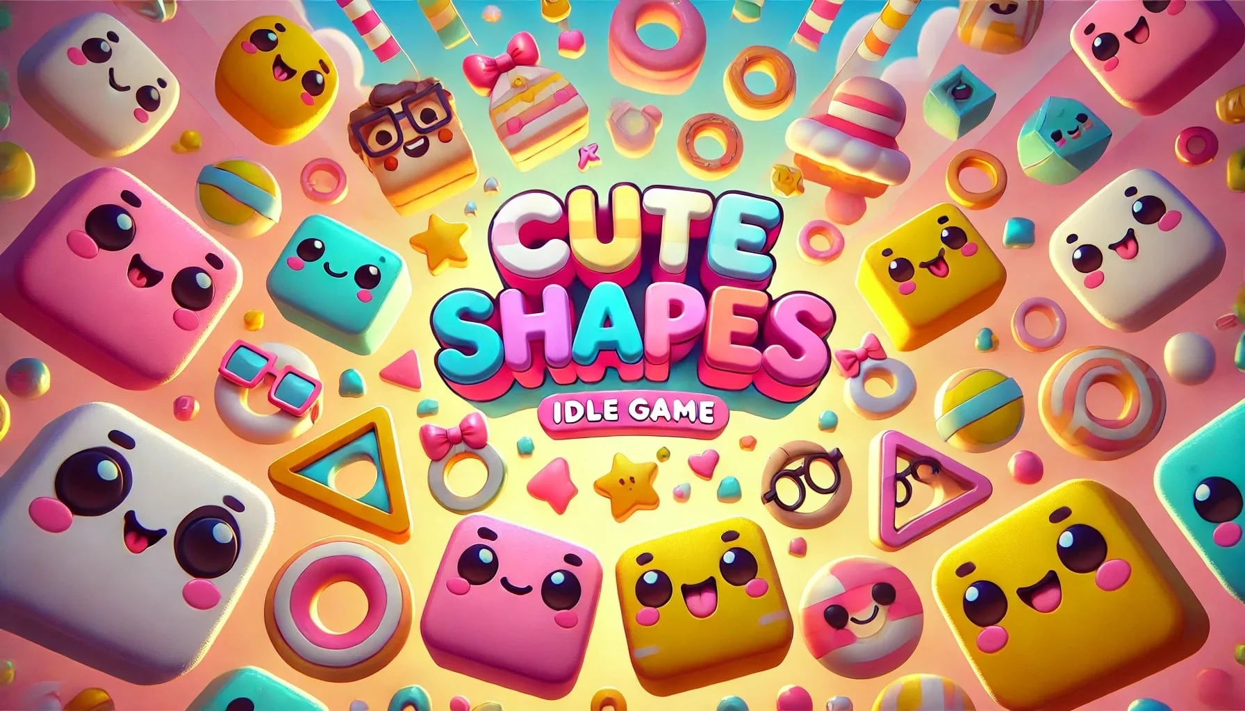 Cute Shapes poster