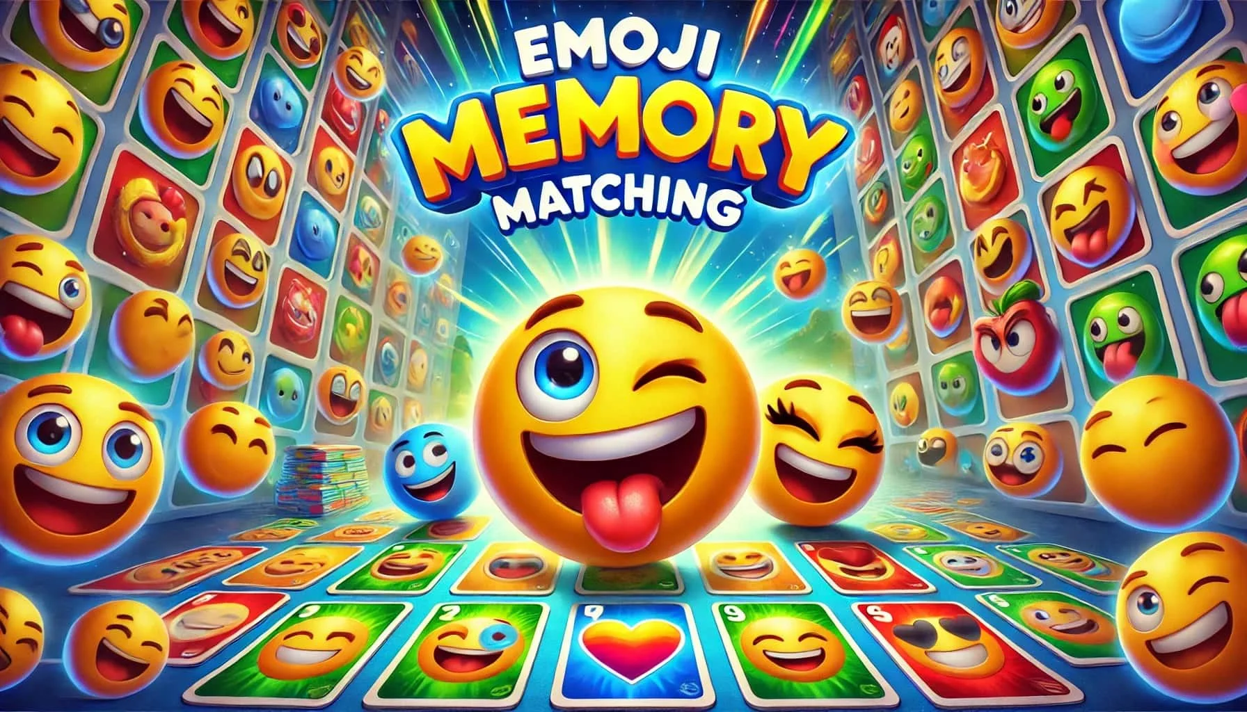 Emoji Memory Matching poster