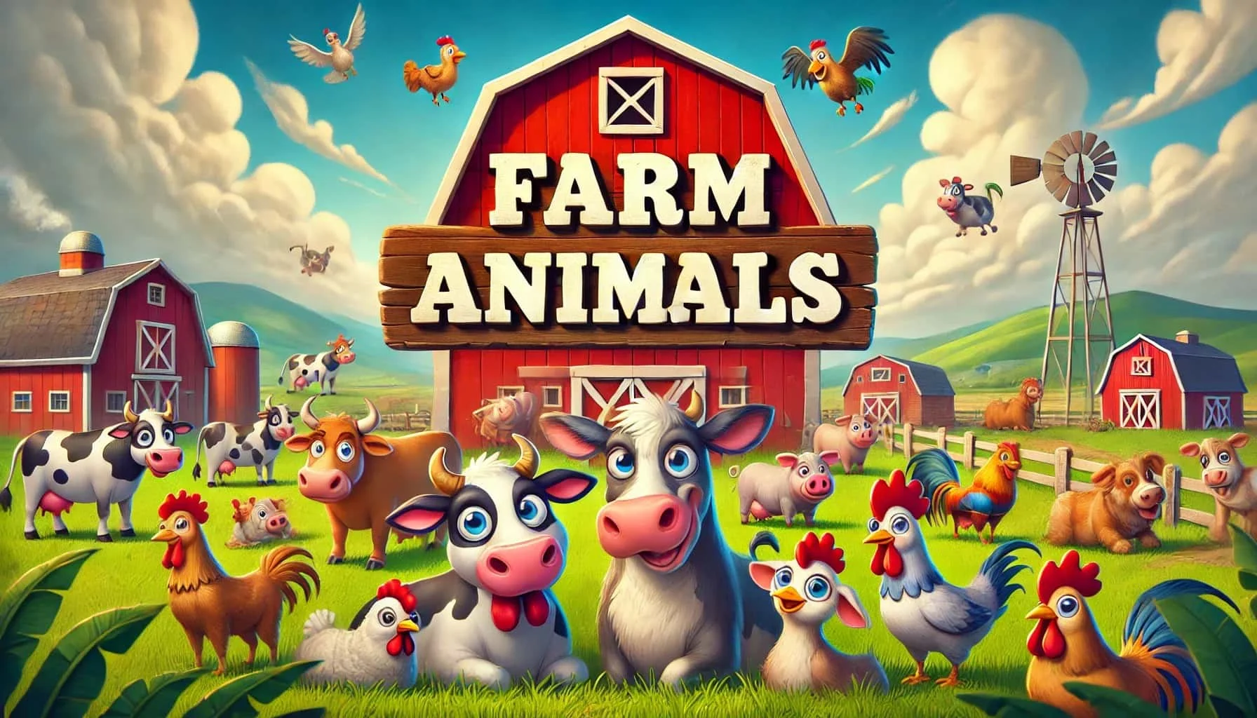 game cover art for Farm Animals