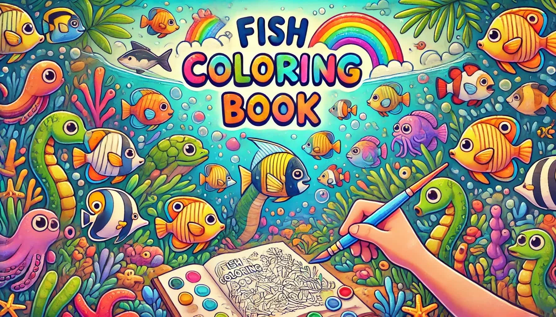 Fish Coloring Book
