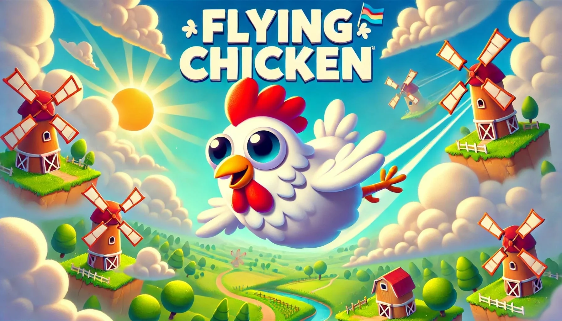 game cover art for Flying Chicken