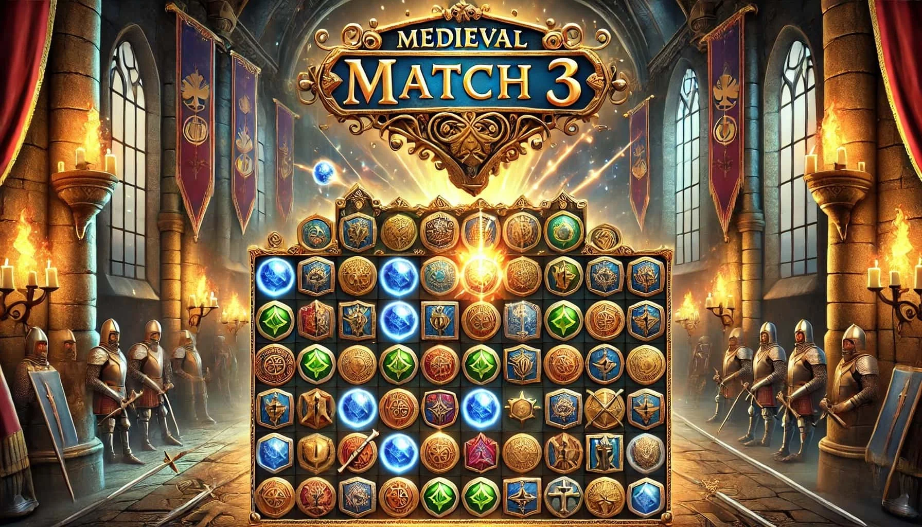 Medieval Match 3 cover image