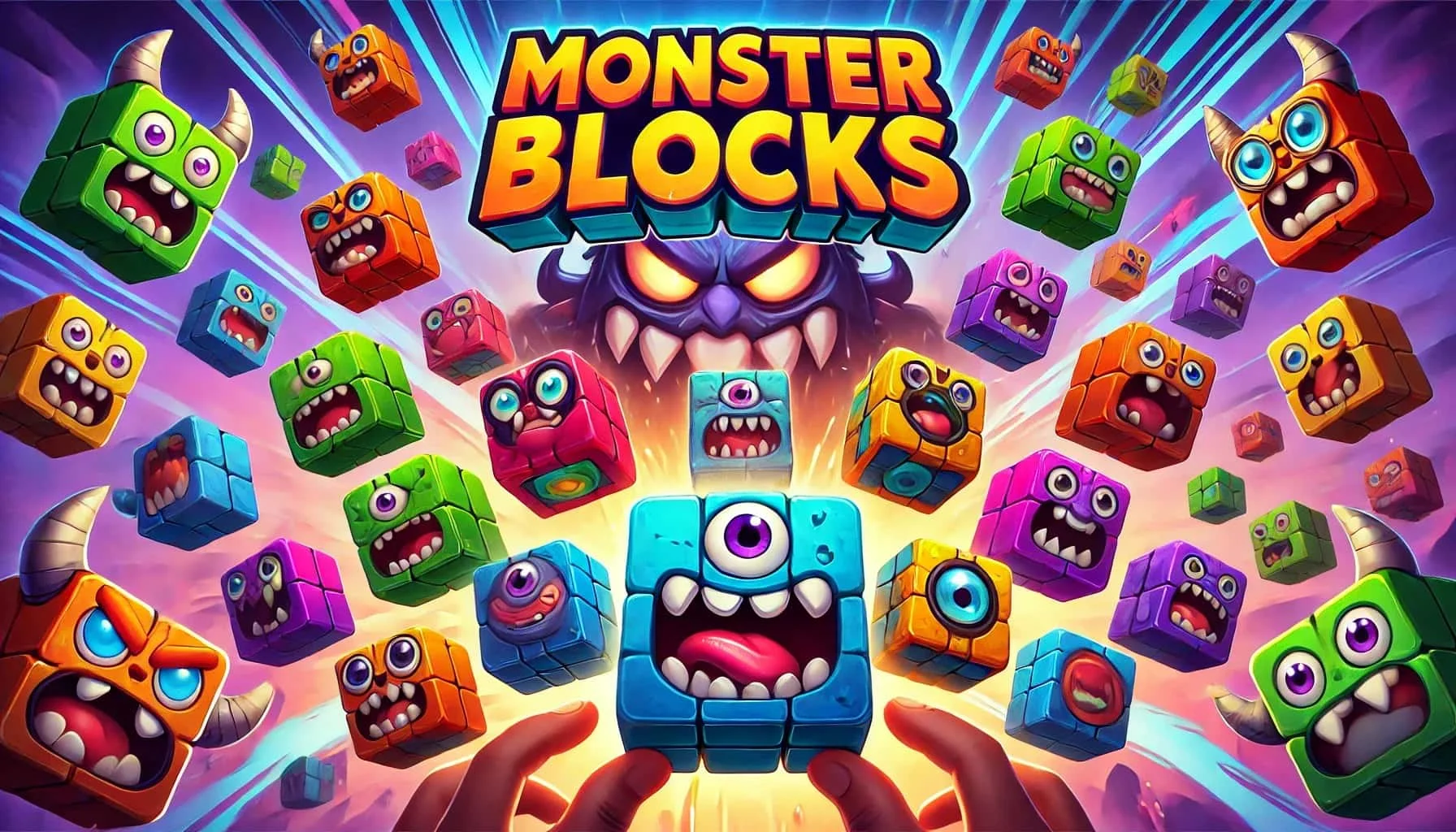 Monster Blocks poster