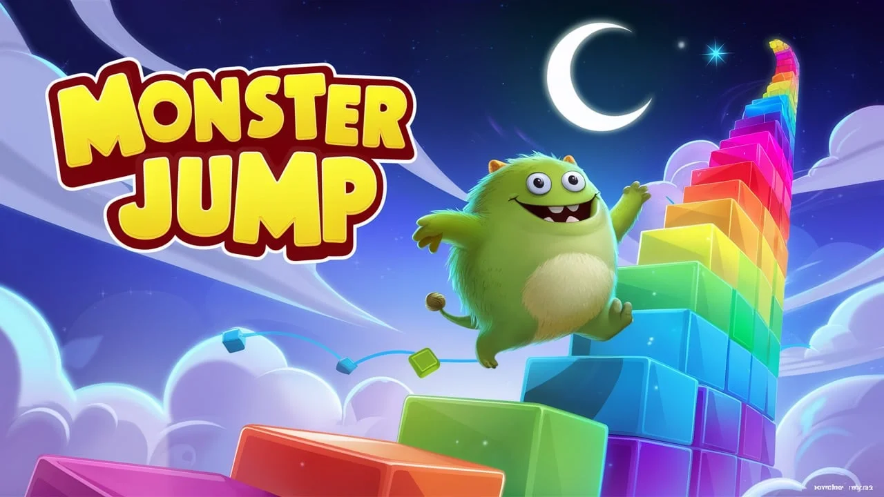 Monster Jump - game cover