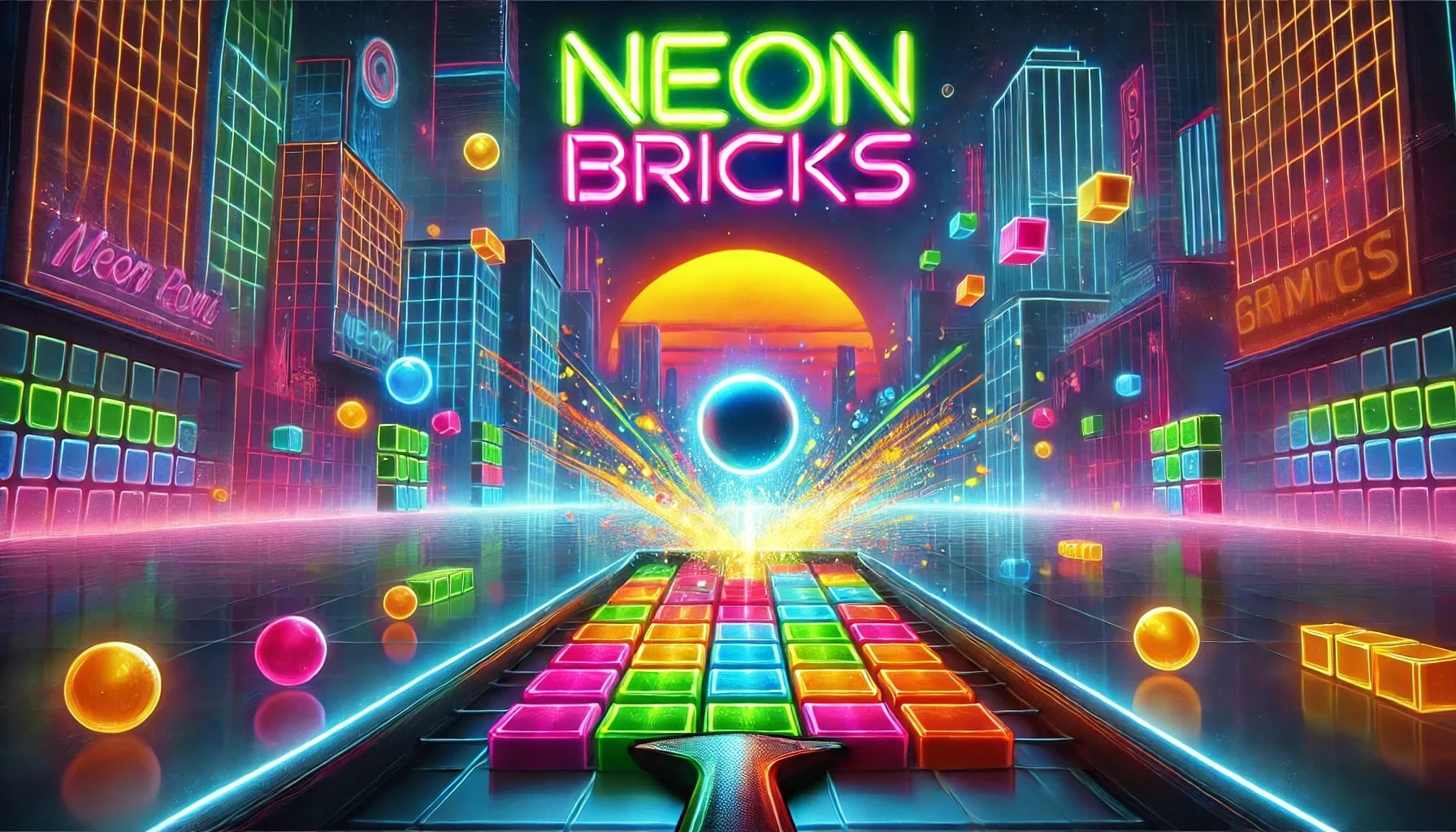 Neon Bricks