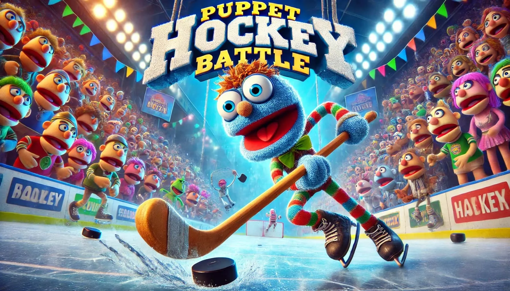 Puppet Hockey Battle
