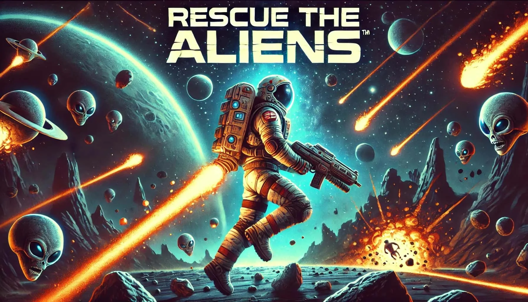 rescue the aliens
