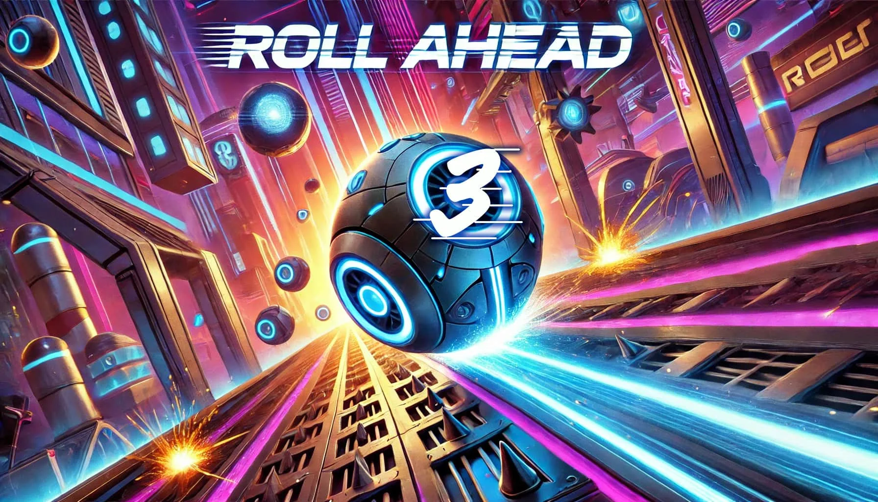 Roll Ahead 3 - game cover