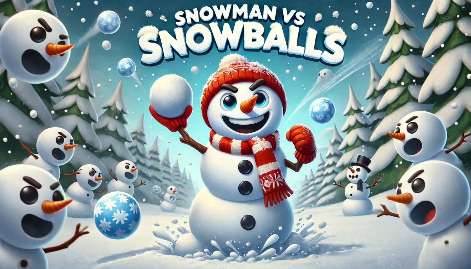 Snowman Vs Snowballs