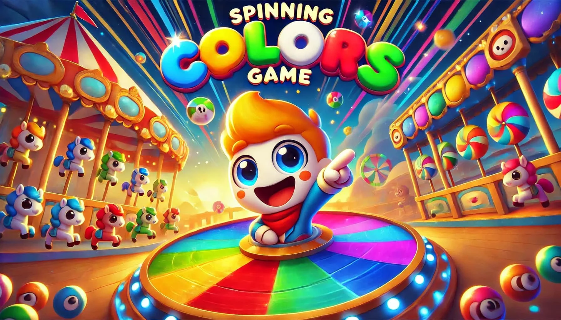 Spinning Colors Game