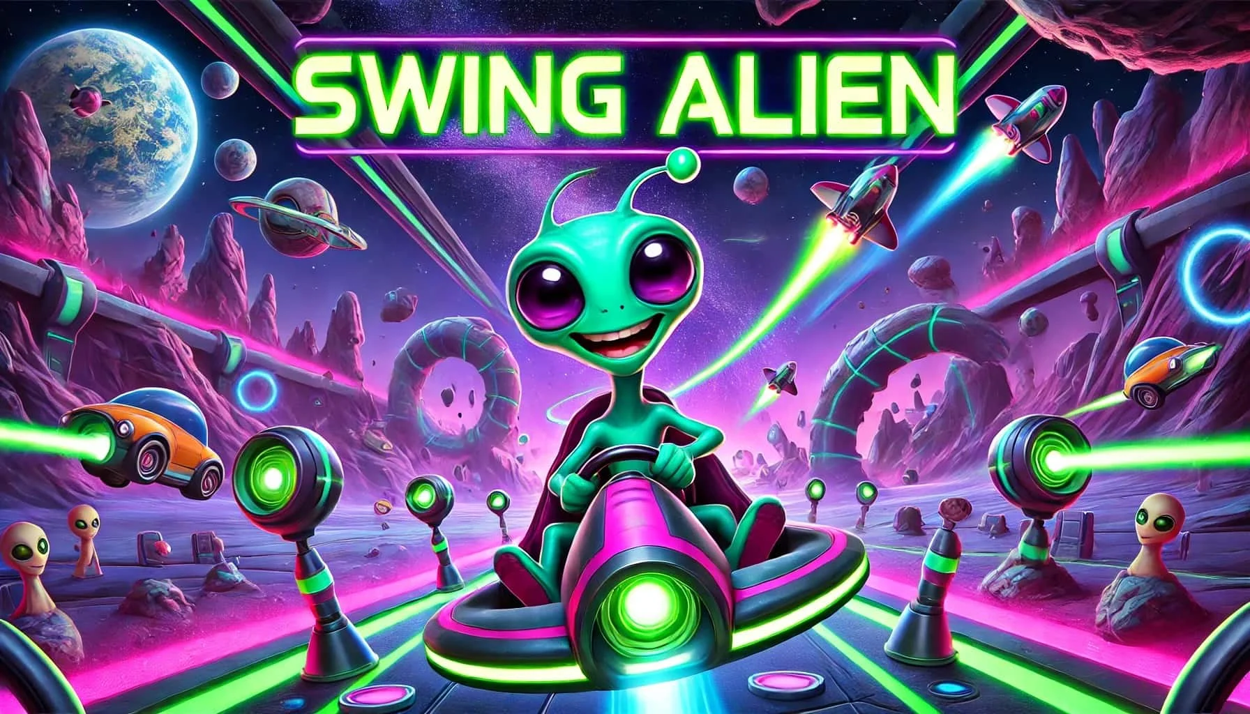 game cover art for Swing Alien