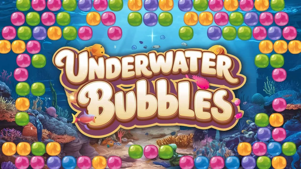 Underwater Bubbles- game poster