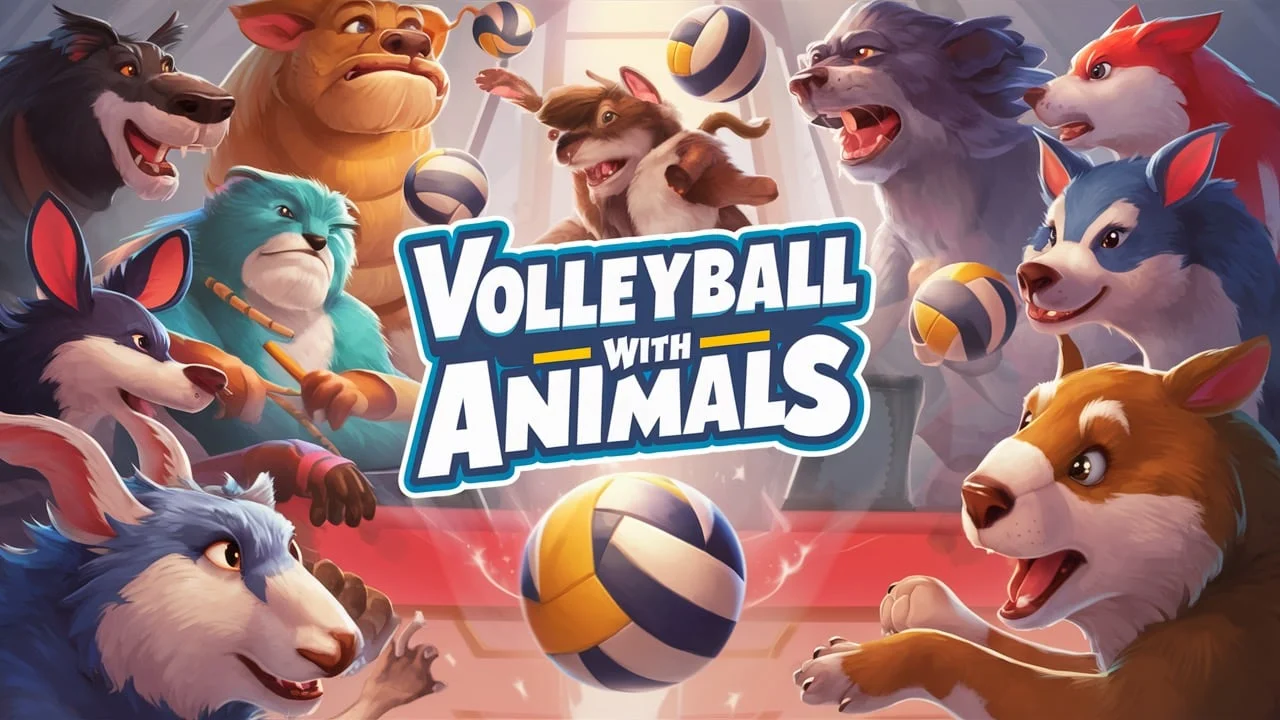 game cover art for Volleyball With Animals