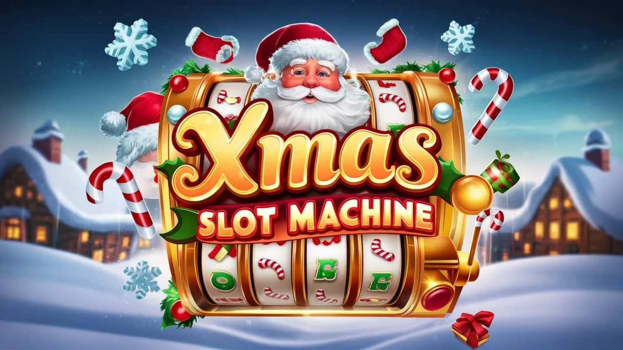 game art for Xmas Slot Machine