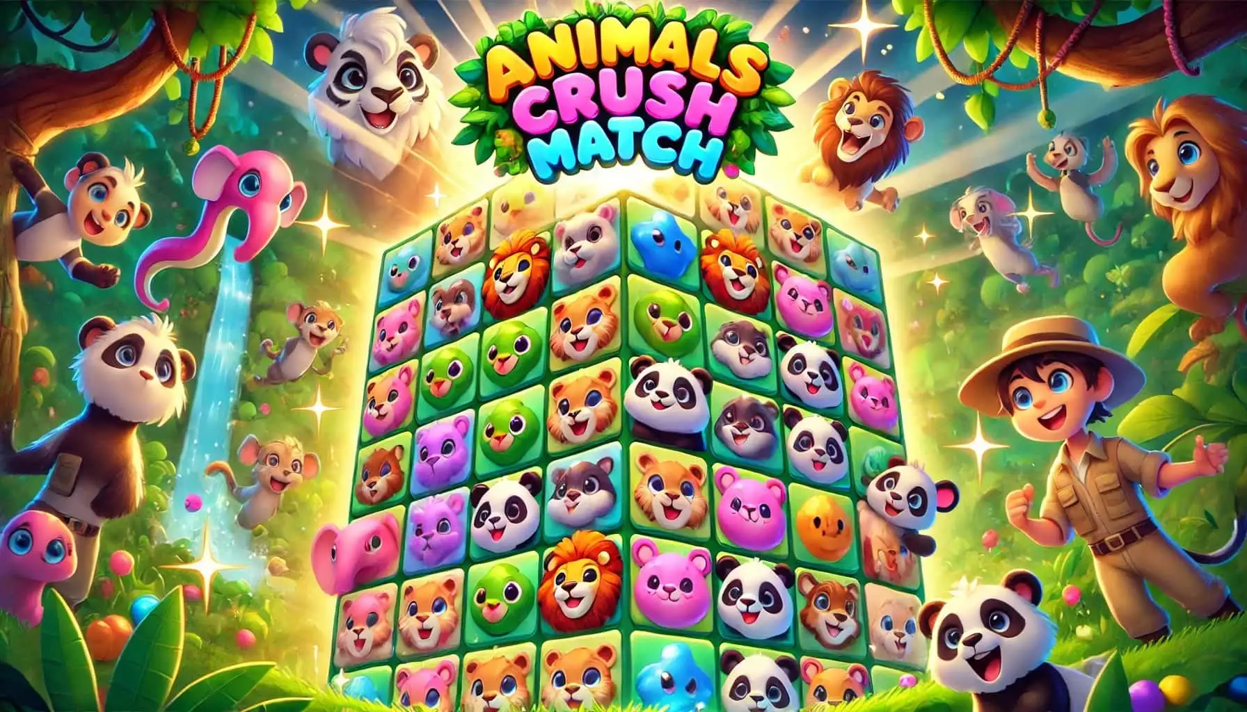  Animals Crush Match