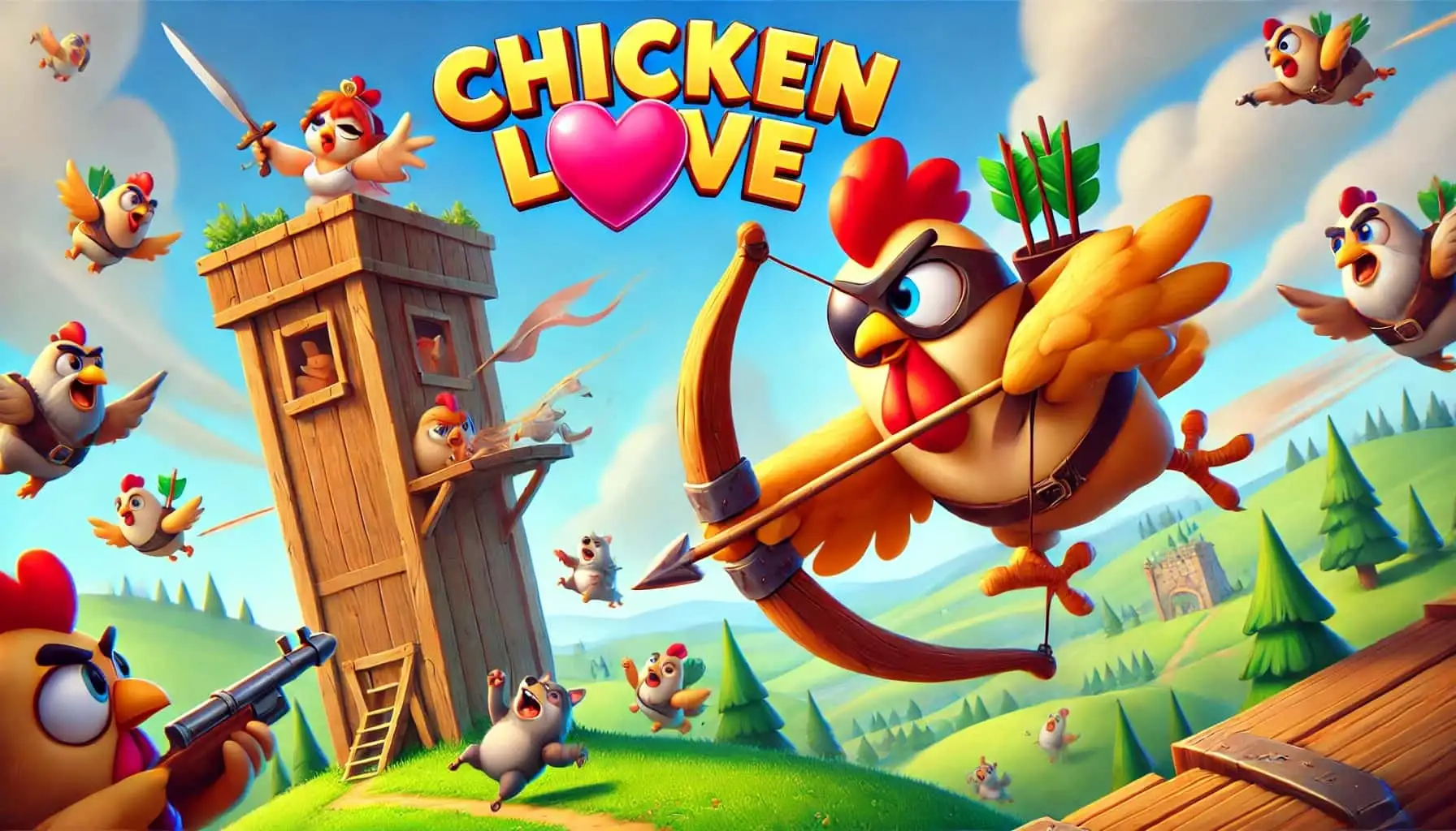 game cover art for Chicken Love