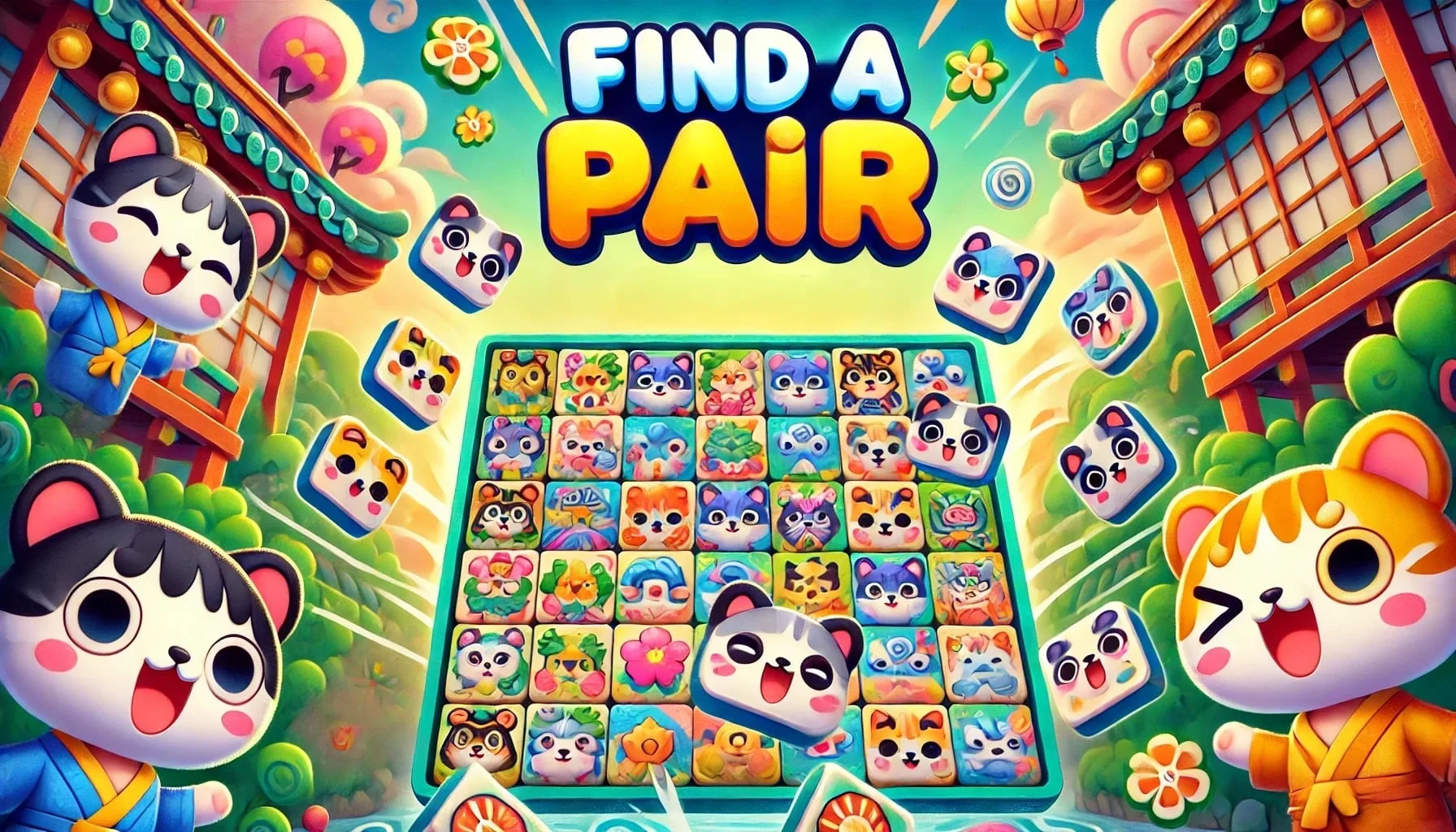 Find A Pair - game art