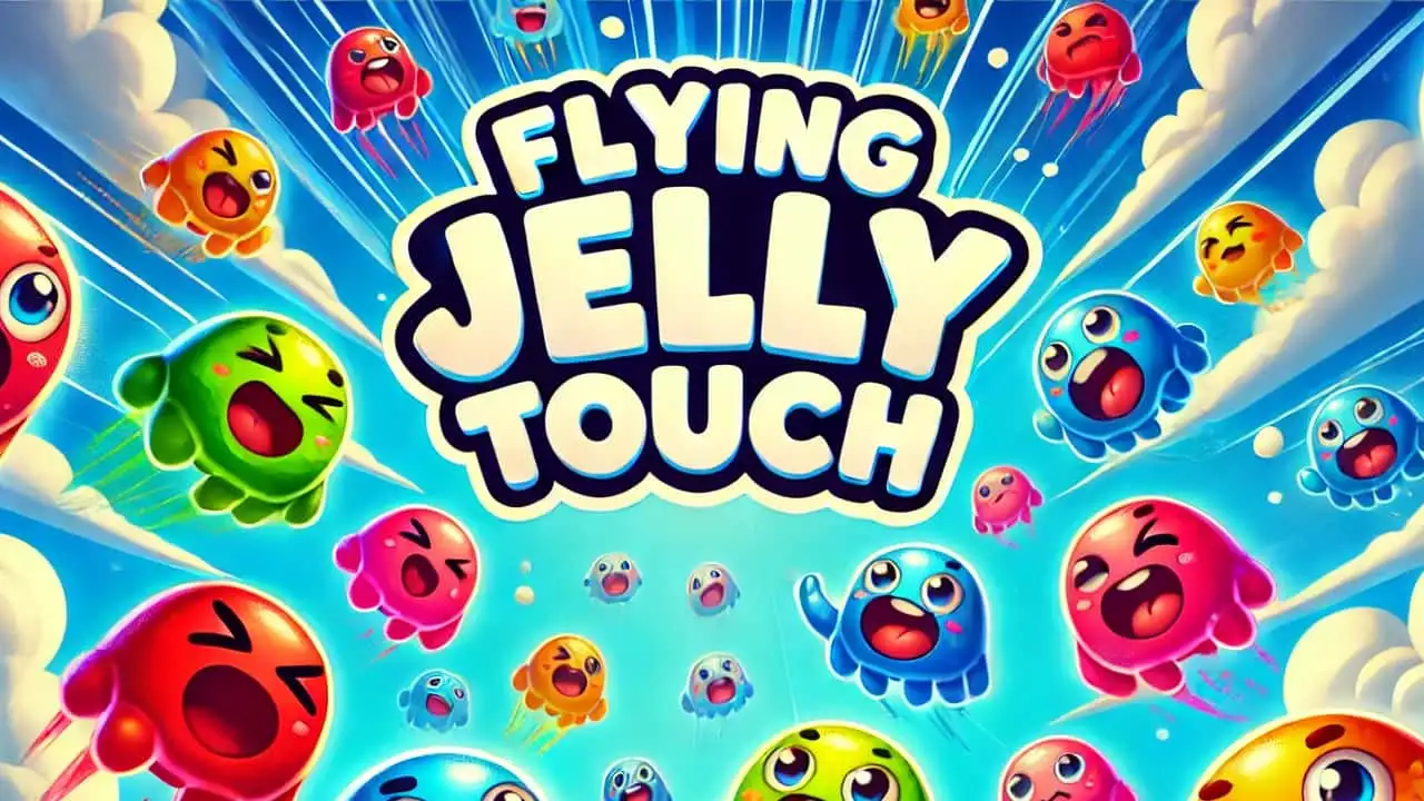 Flying Jelly Touch- game poster
