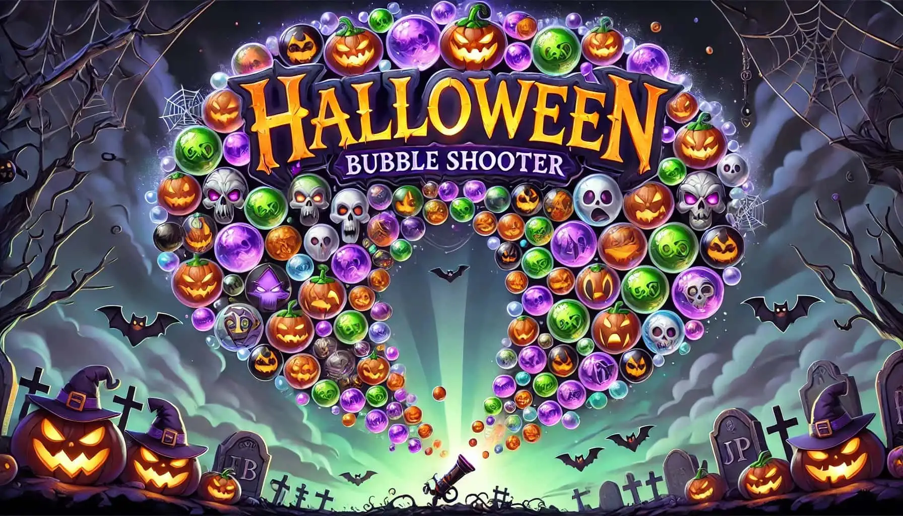 Halloween Bubble Shooter poster