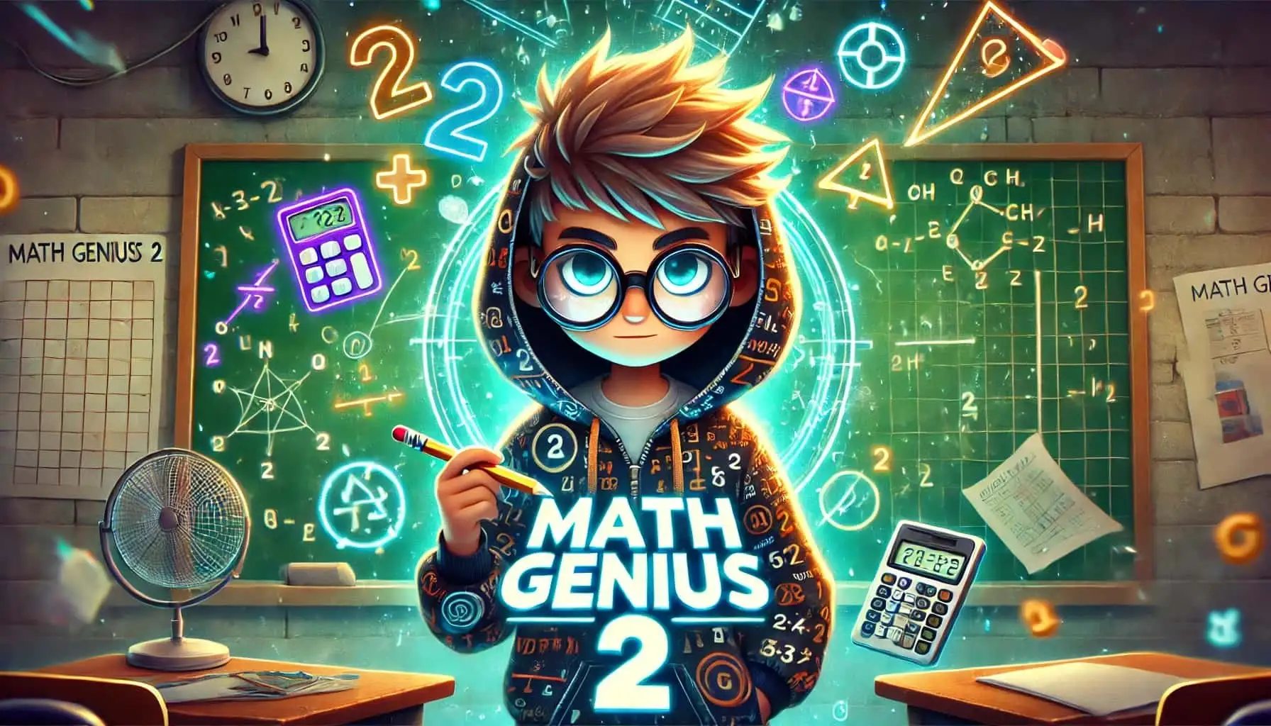 Math Genius 2 - game art