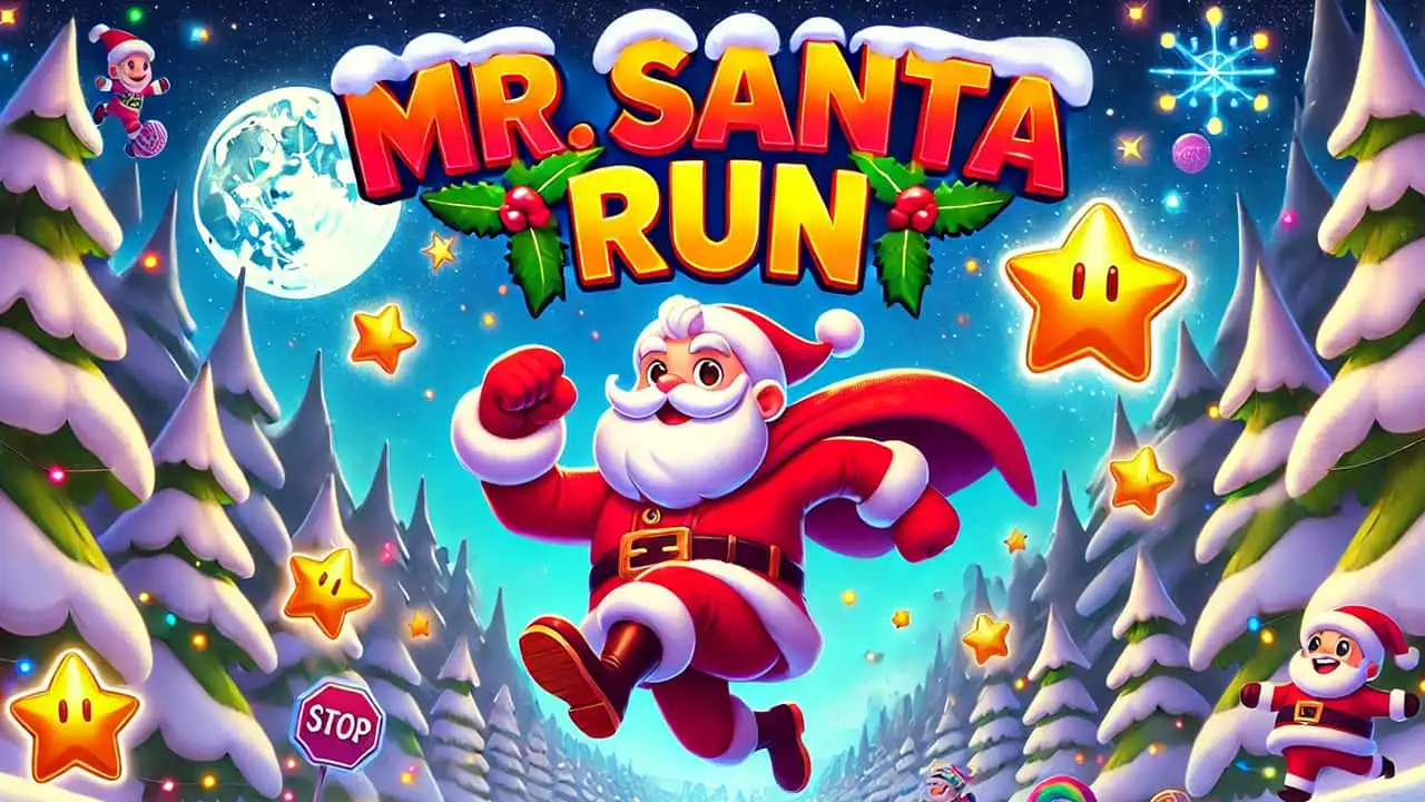 Mr. Santa Run poster