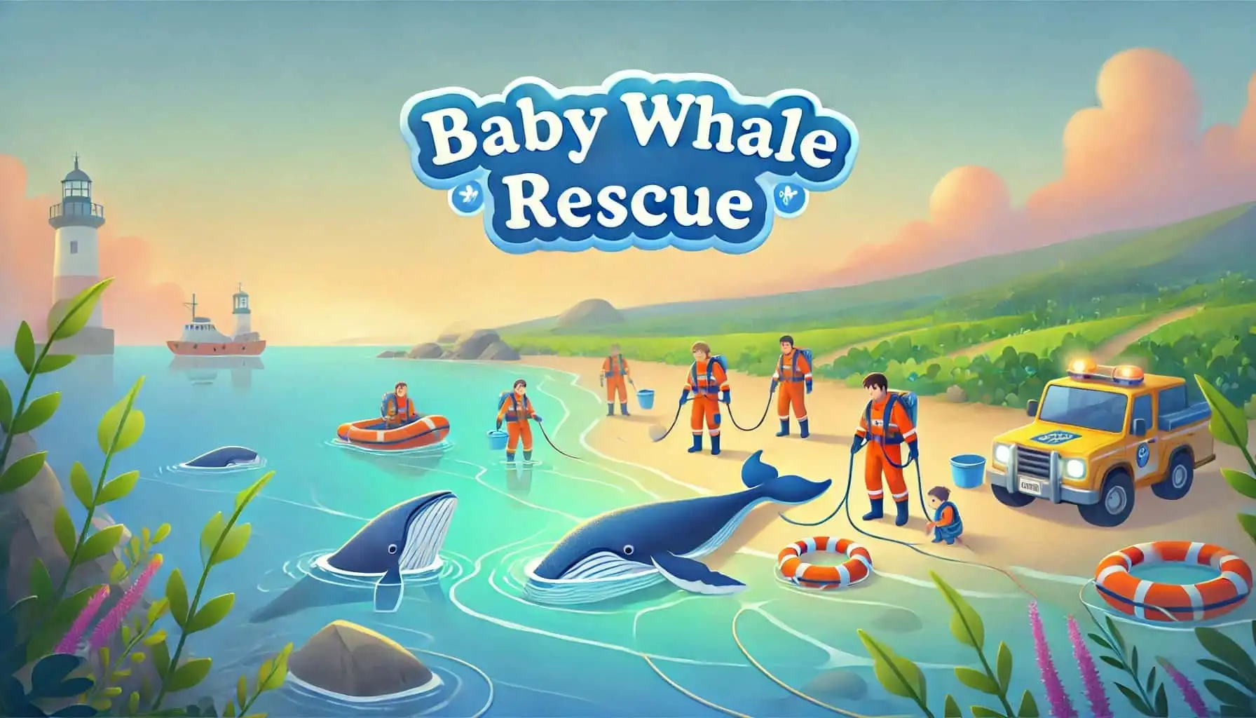 Baby Whale Rescue