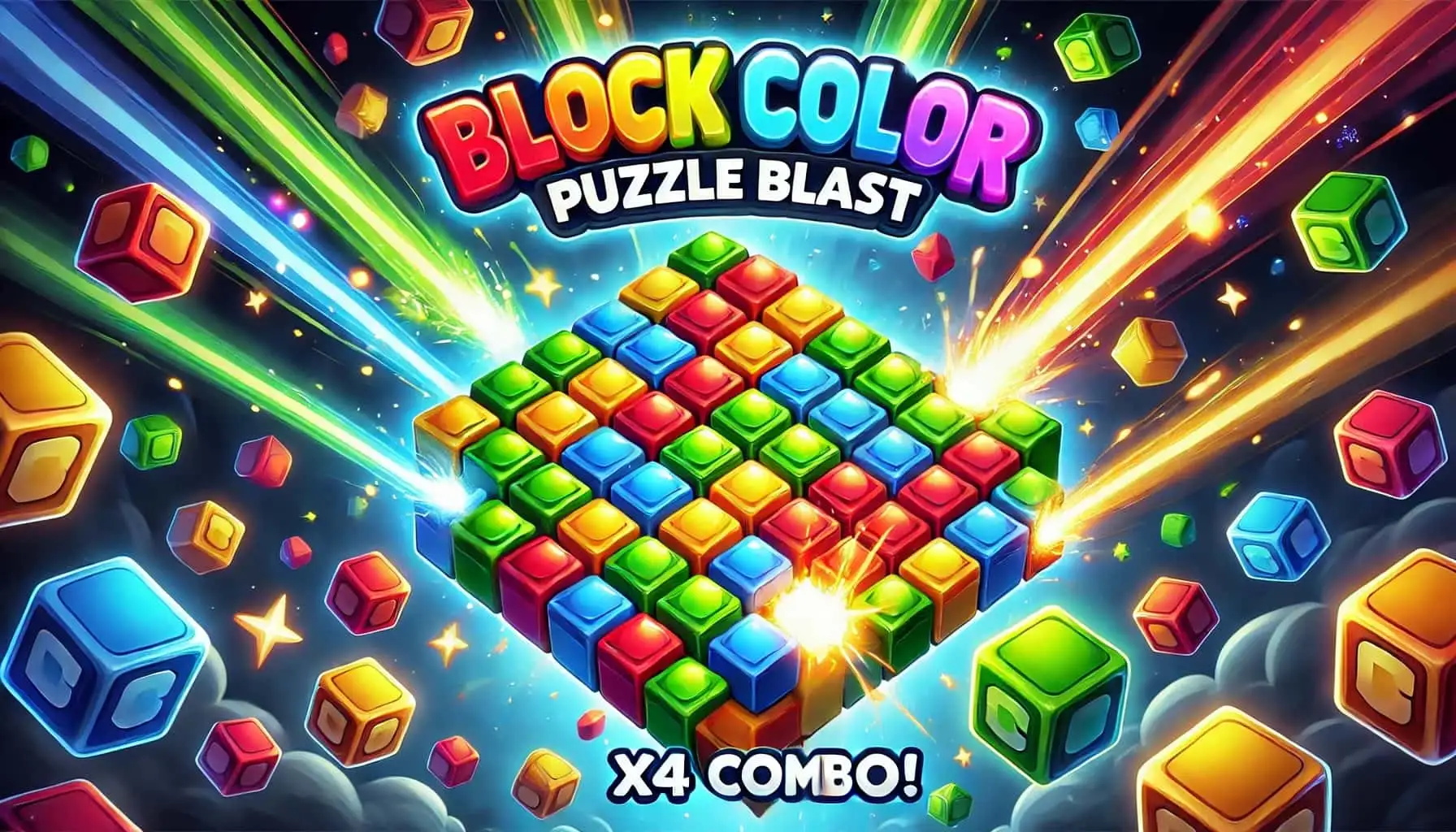 Block Color Puzzle Blast poster