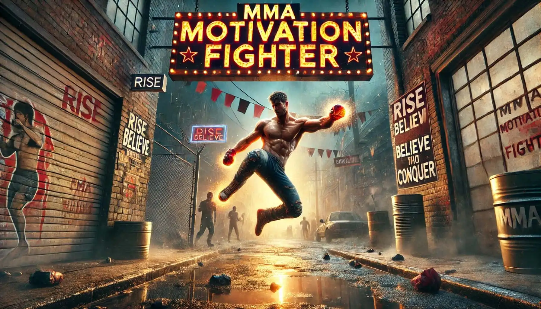 MMA Motivation Fighter