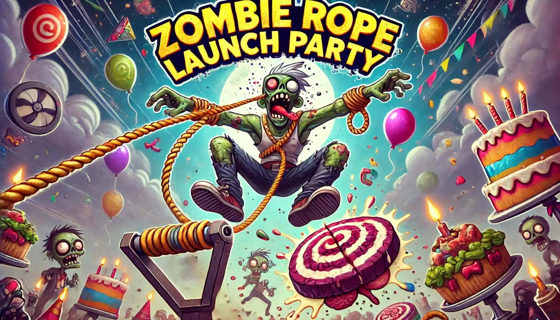game cover art for Zombie Rope Launch Party