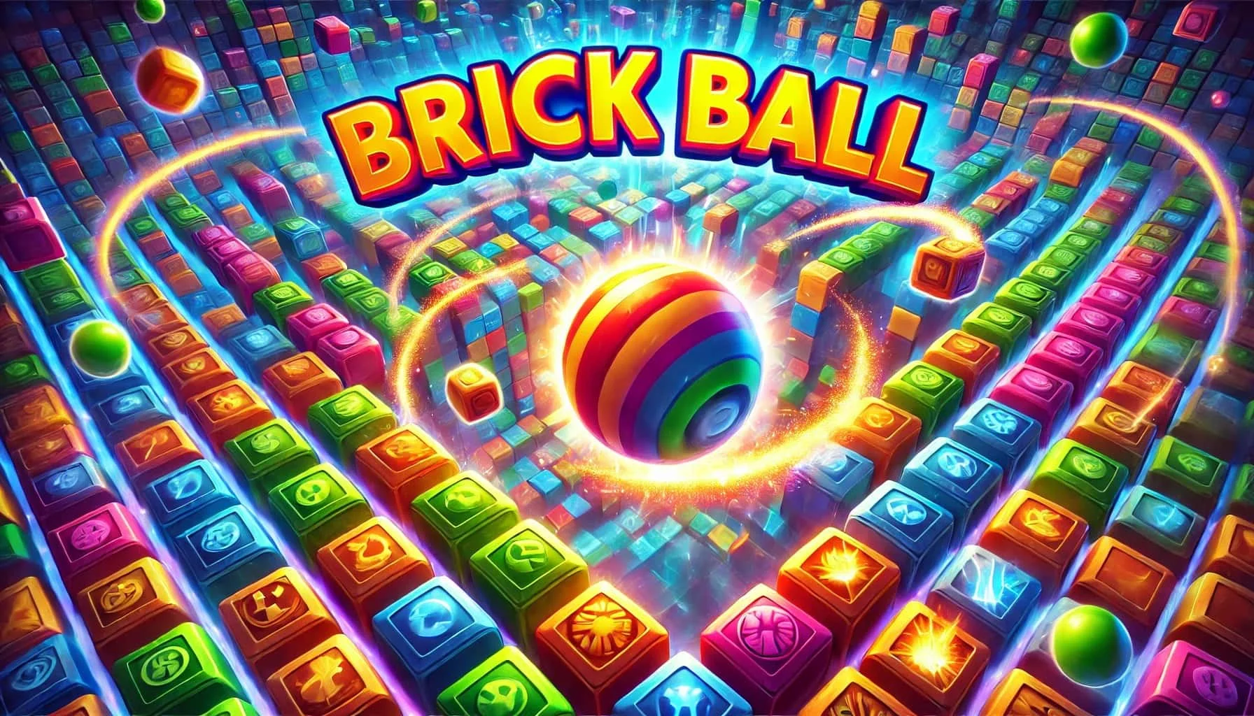 Brick Ball- game poster
