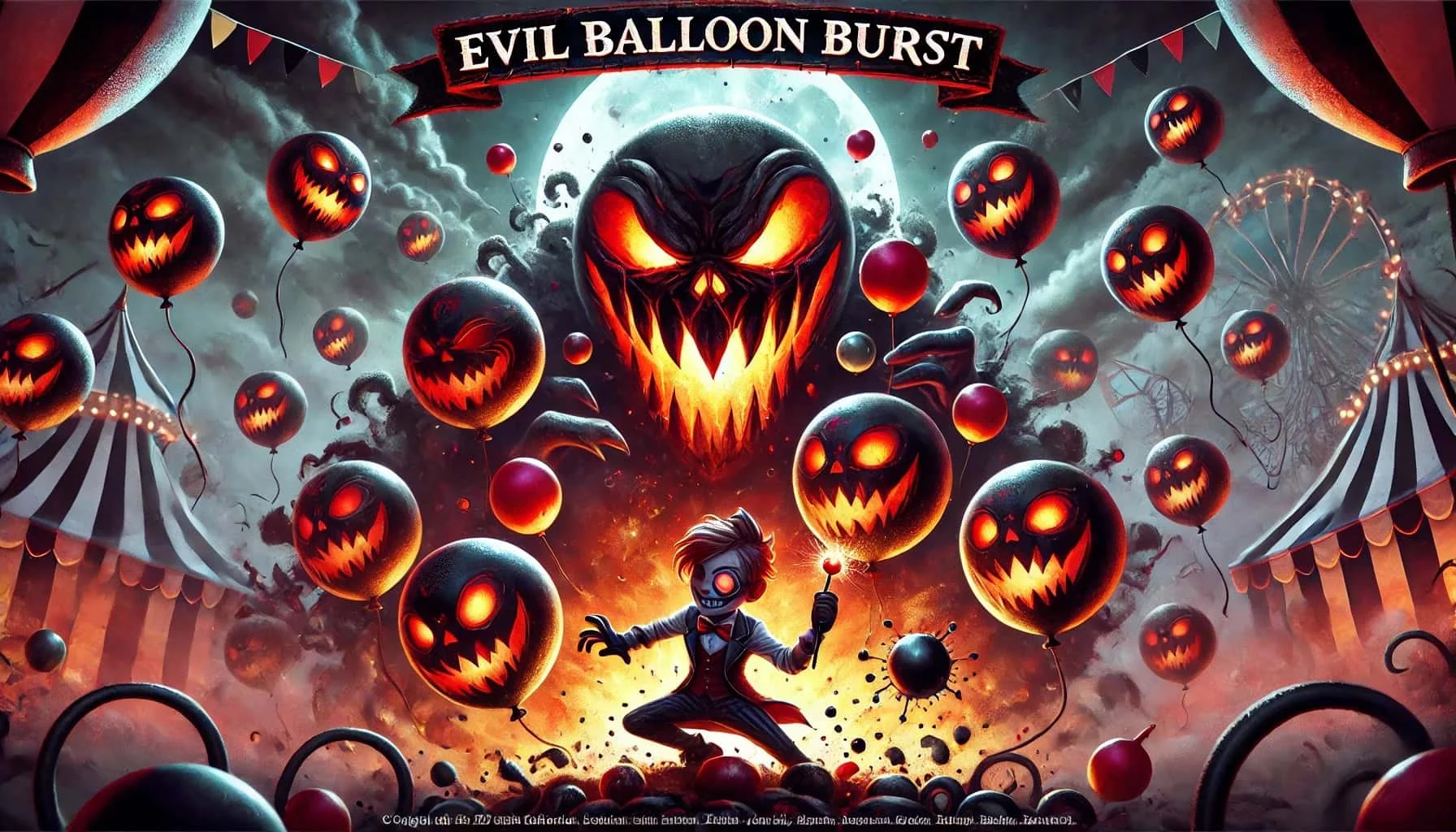 Evil balloon burst