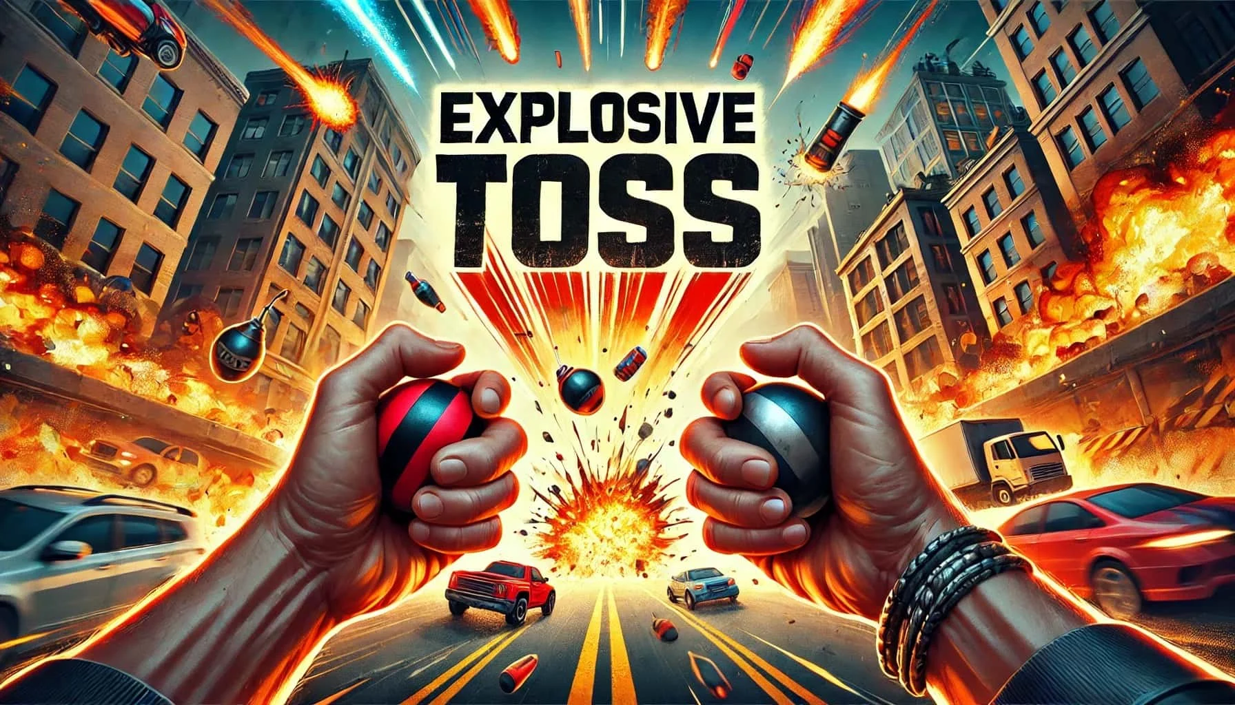 Explosive Toss - Poster
