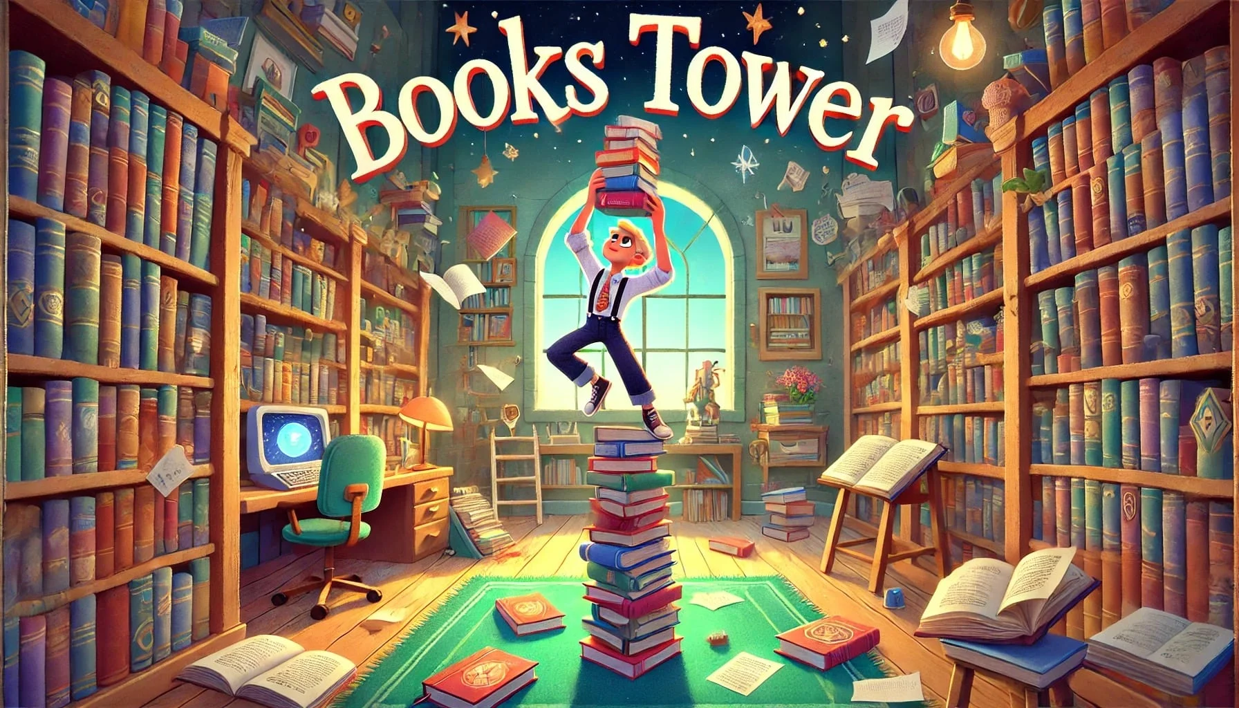 Books Tower