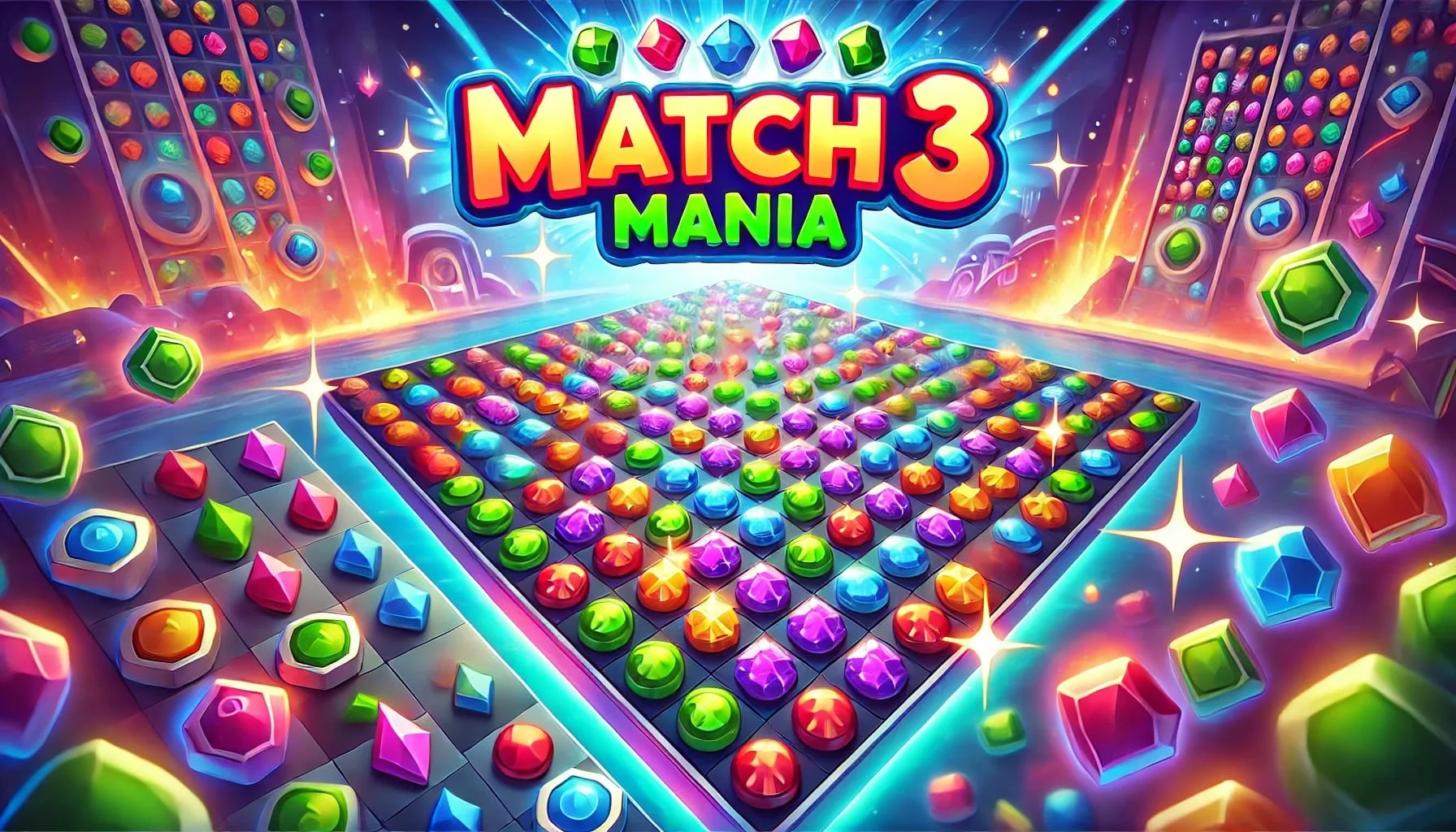 Cover art for Match 3 Mania game