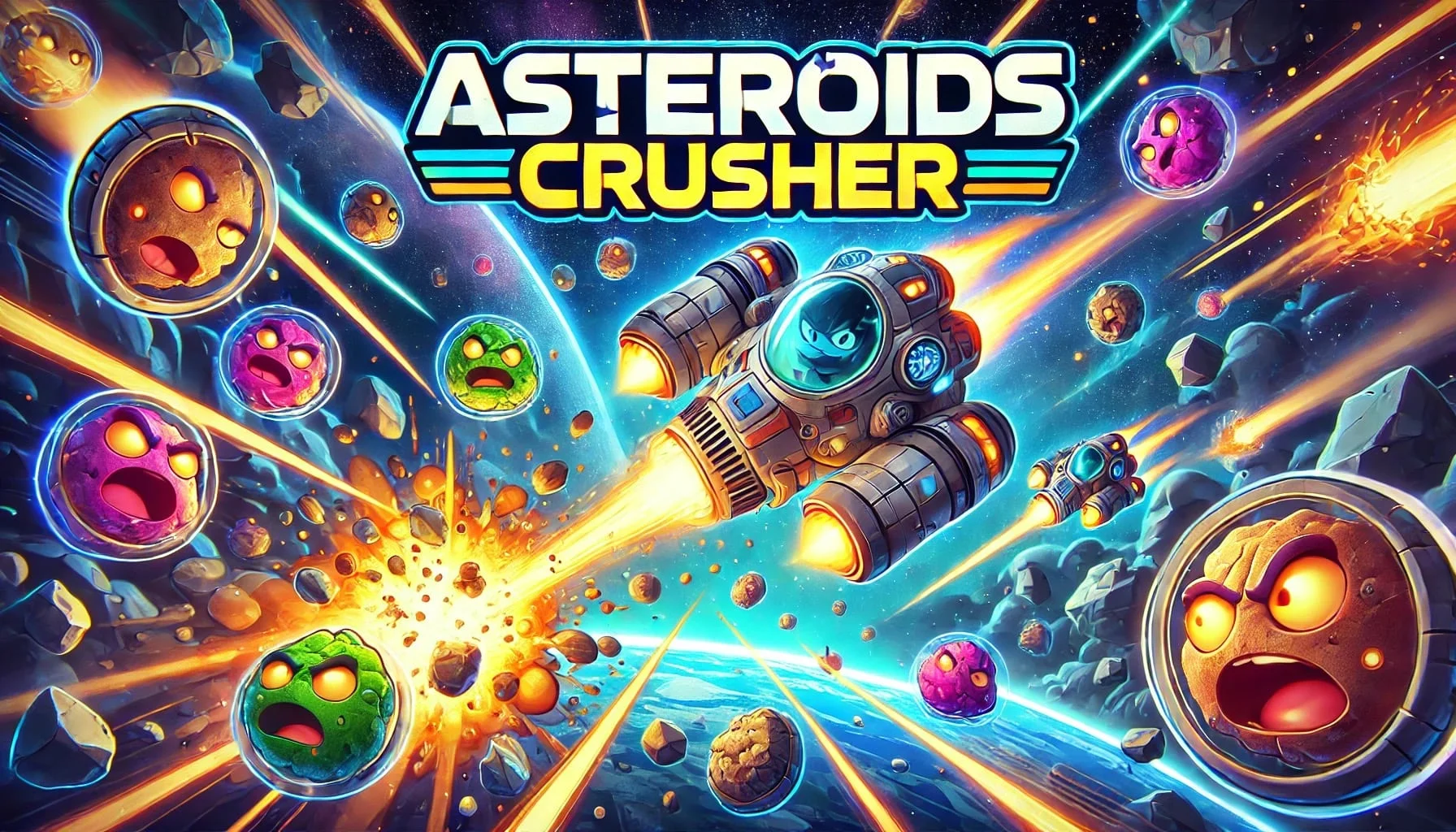 game cover - Asteroids Crusher
