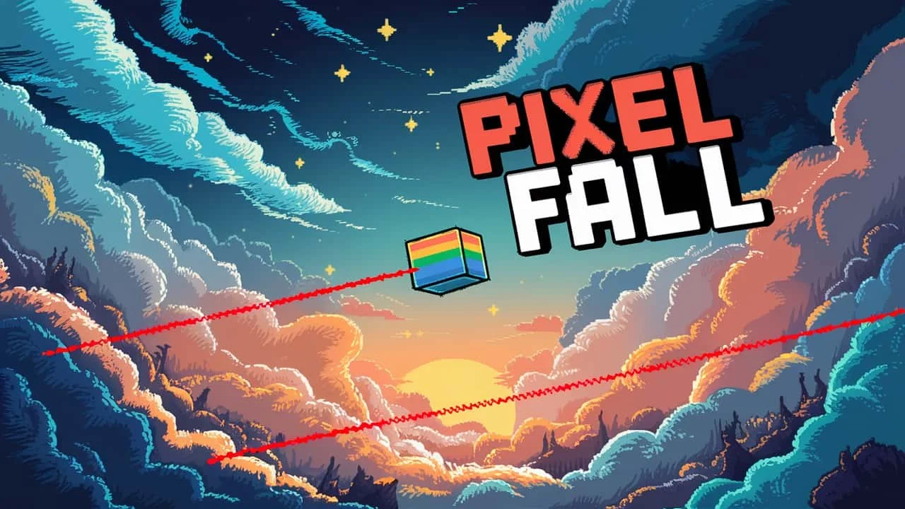 Pixel Fall