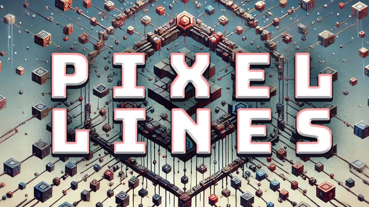 Pixel Lines - movie screen shot