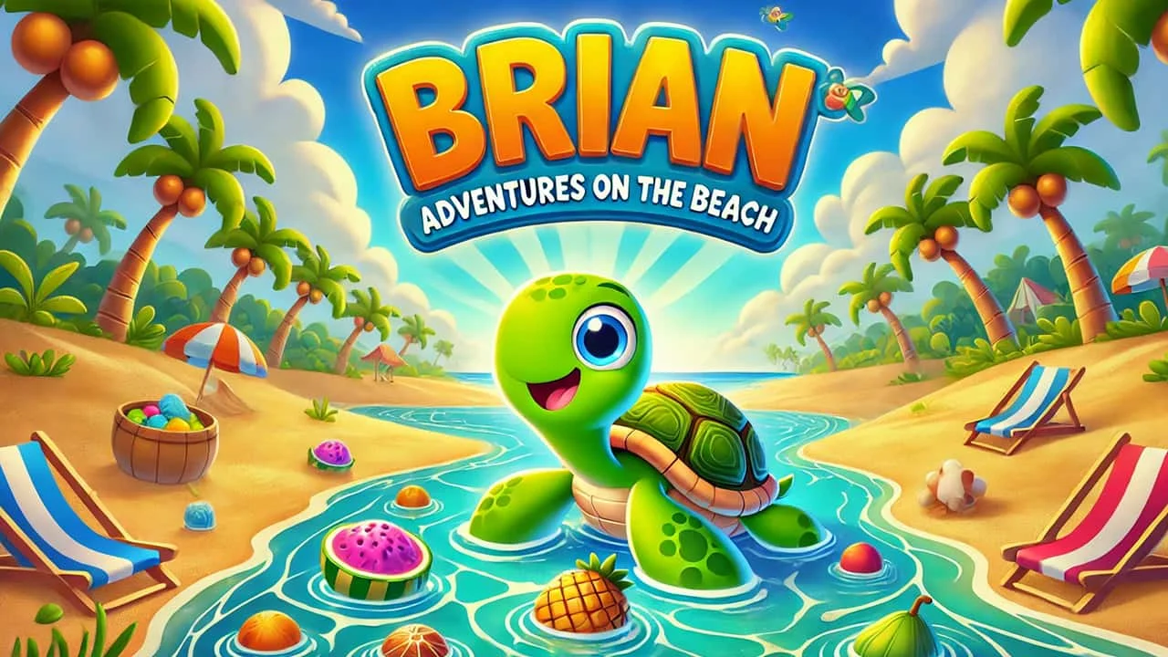 Brian adventures on the beach