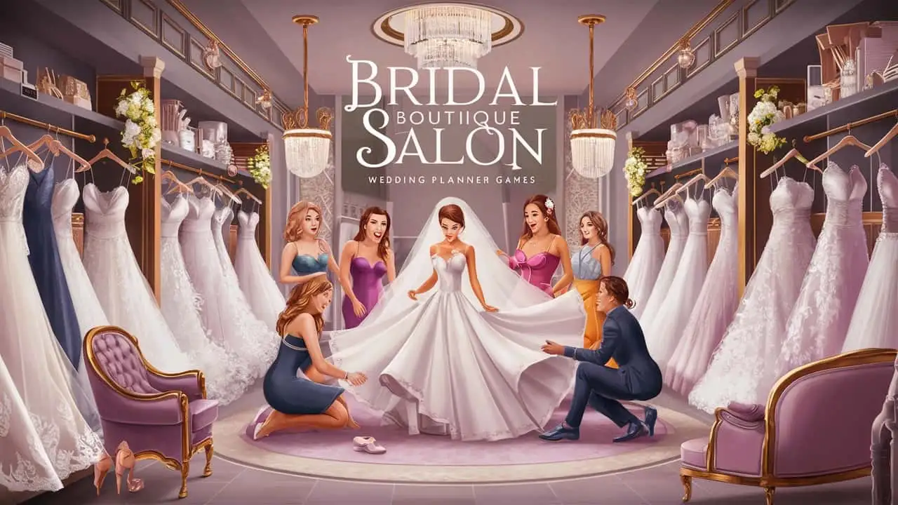 Image for Bridal Boutique Salon: Wedding Planner Games