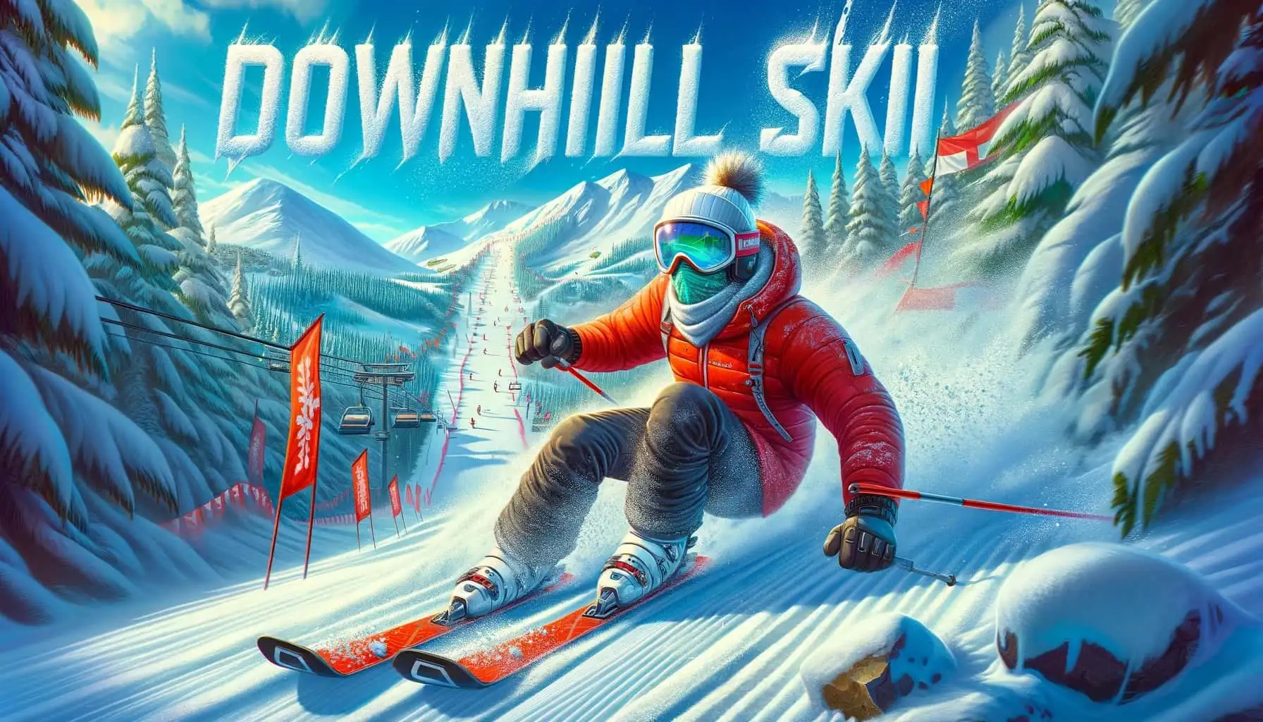 game cover art for Downhill Ski