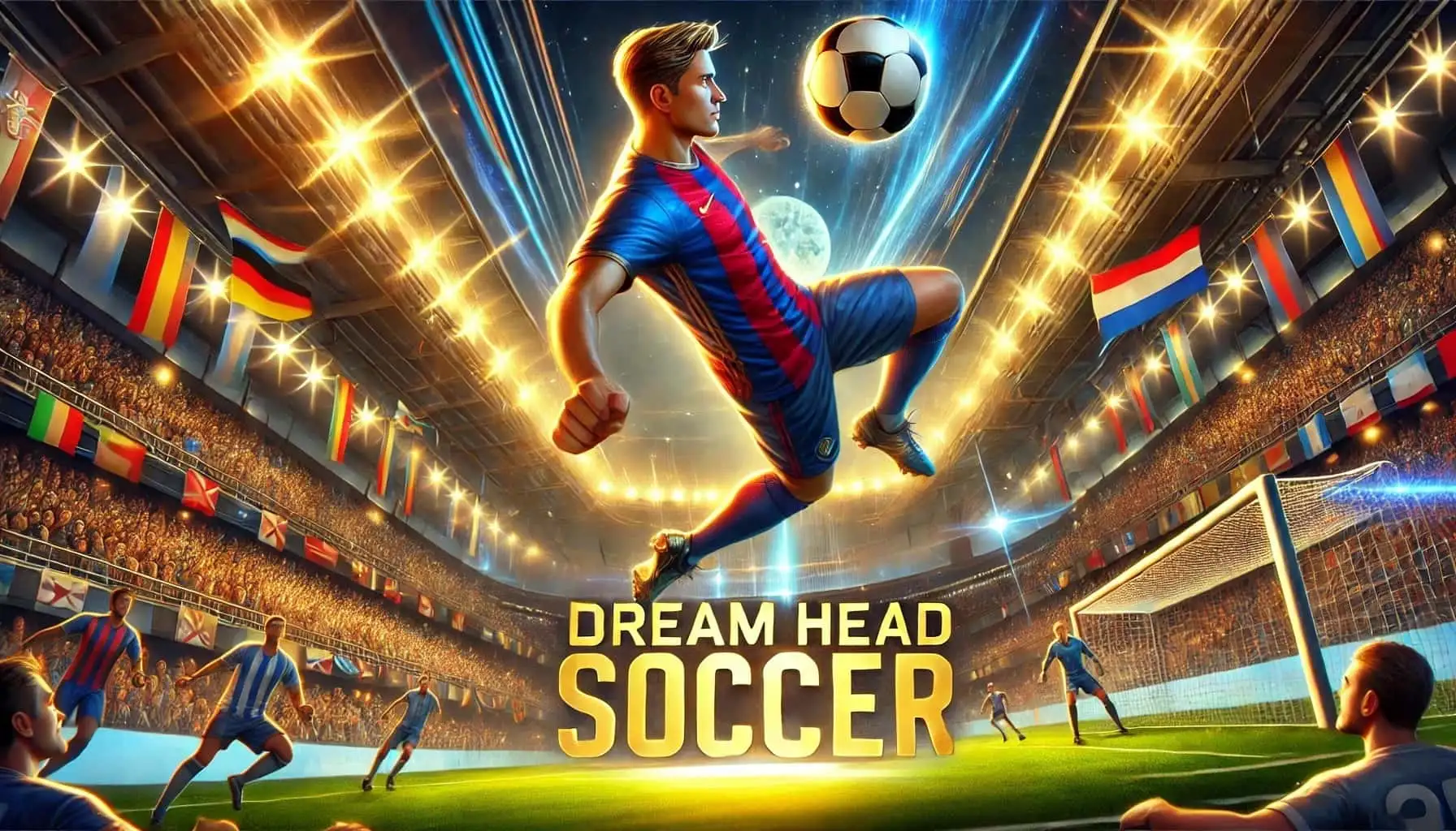 game cover art for Dream Head Soccer