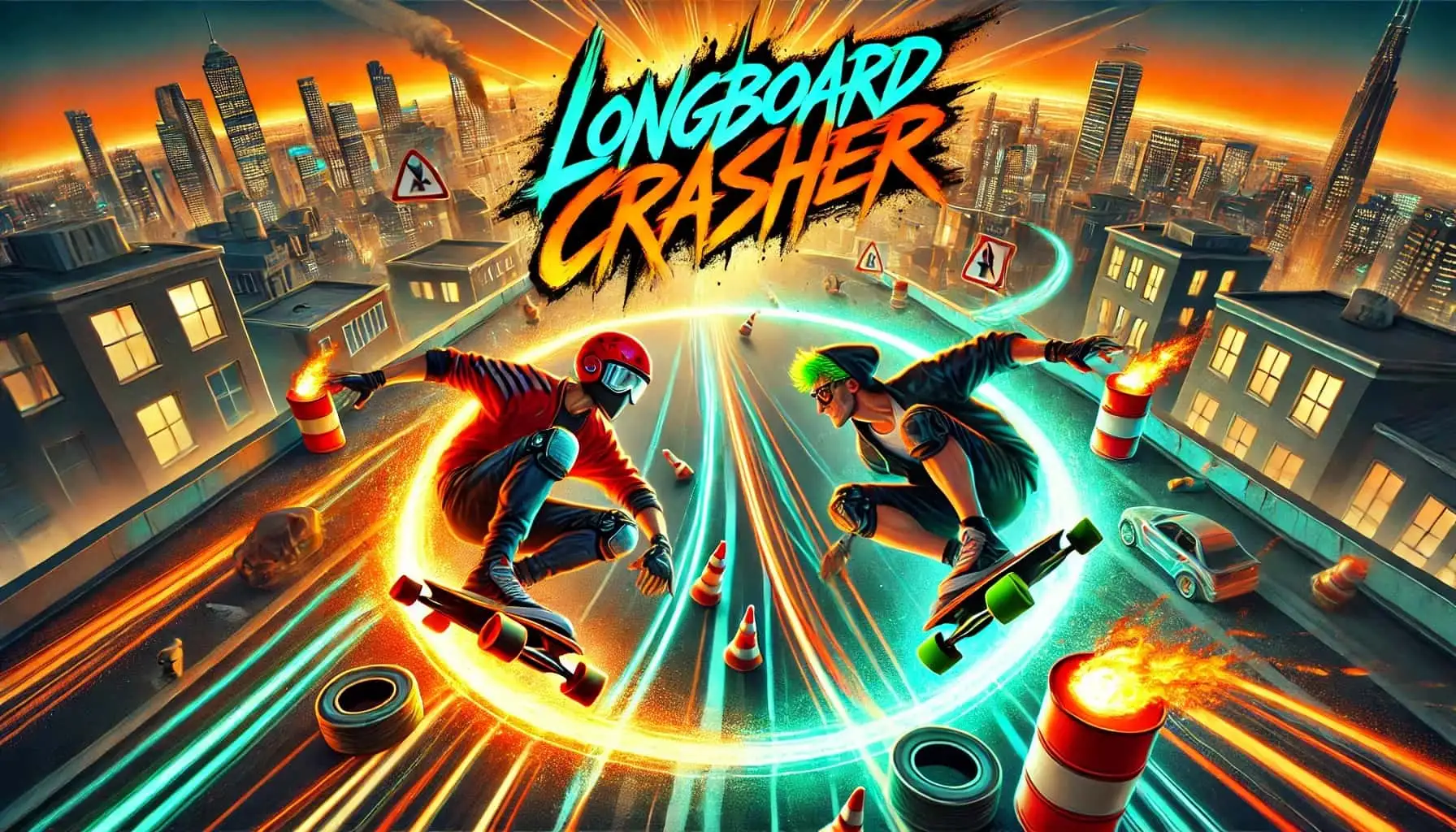 Longboard Crasher