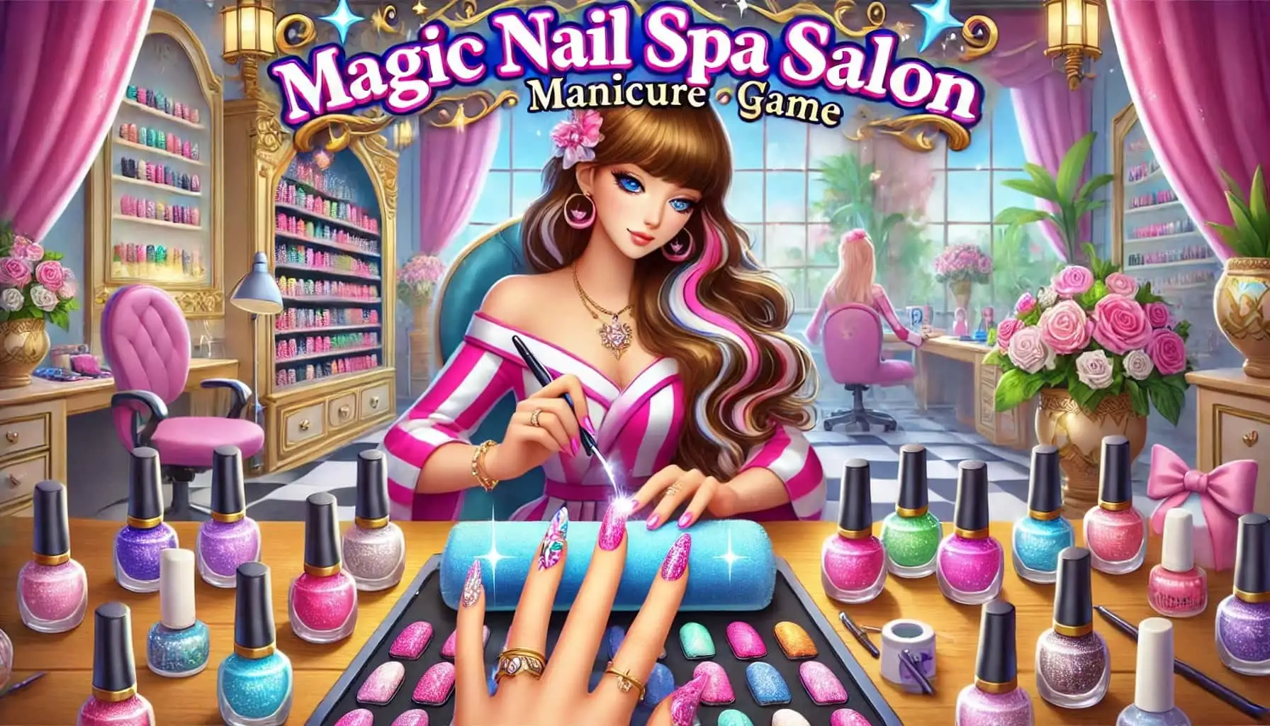 Magic Nail Spa Salon: Manicure Game