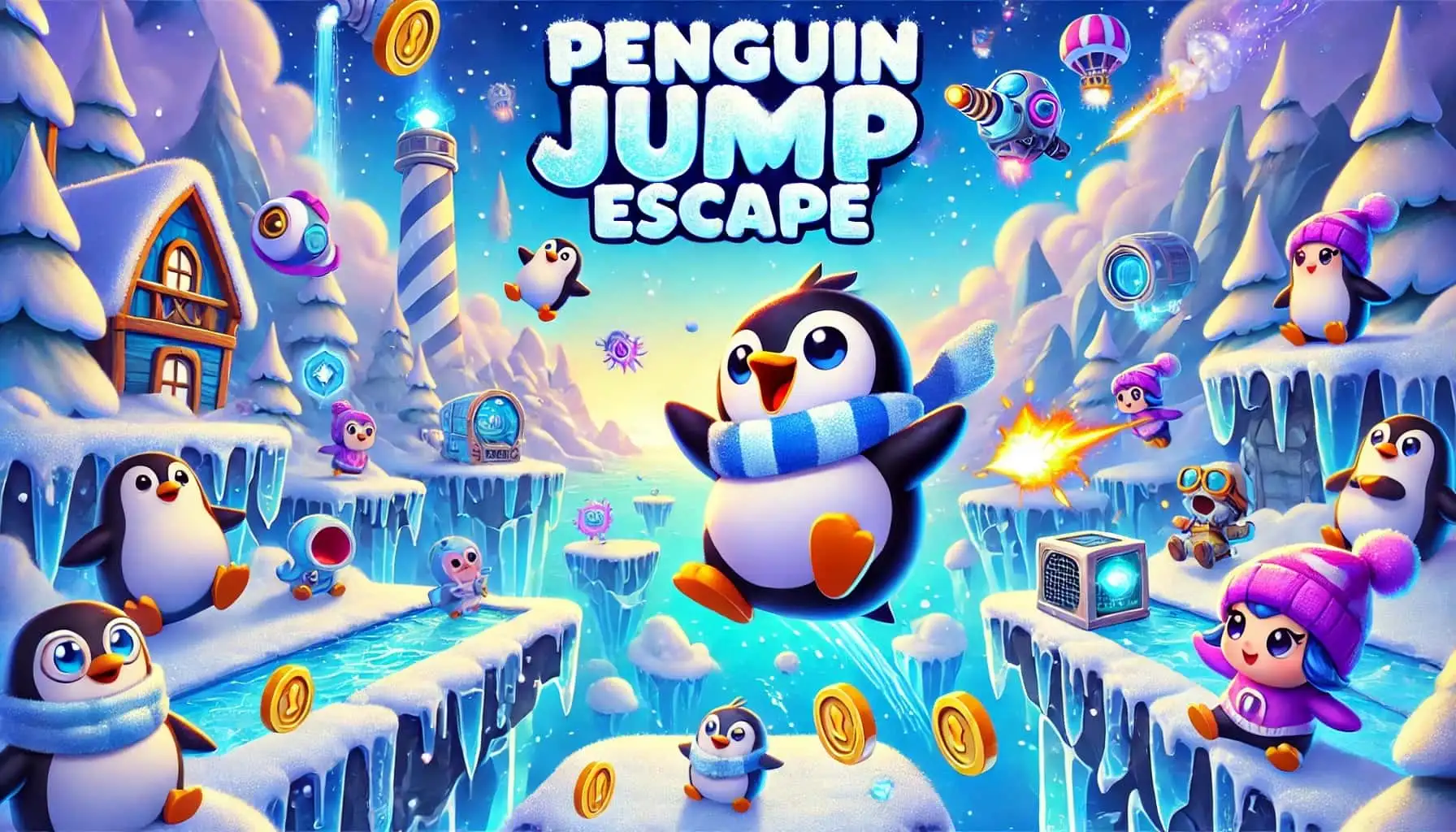 Penguin Jump Escape