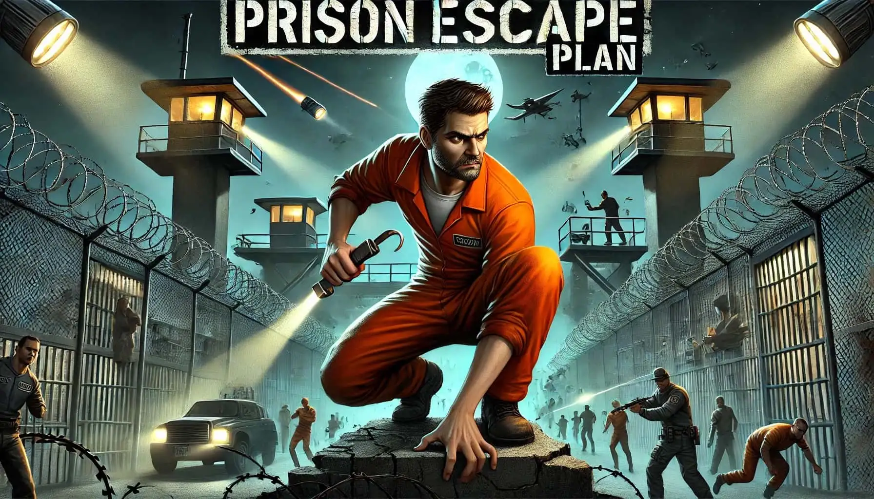 game cover art for Prison Escape Plan